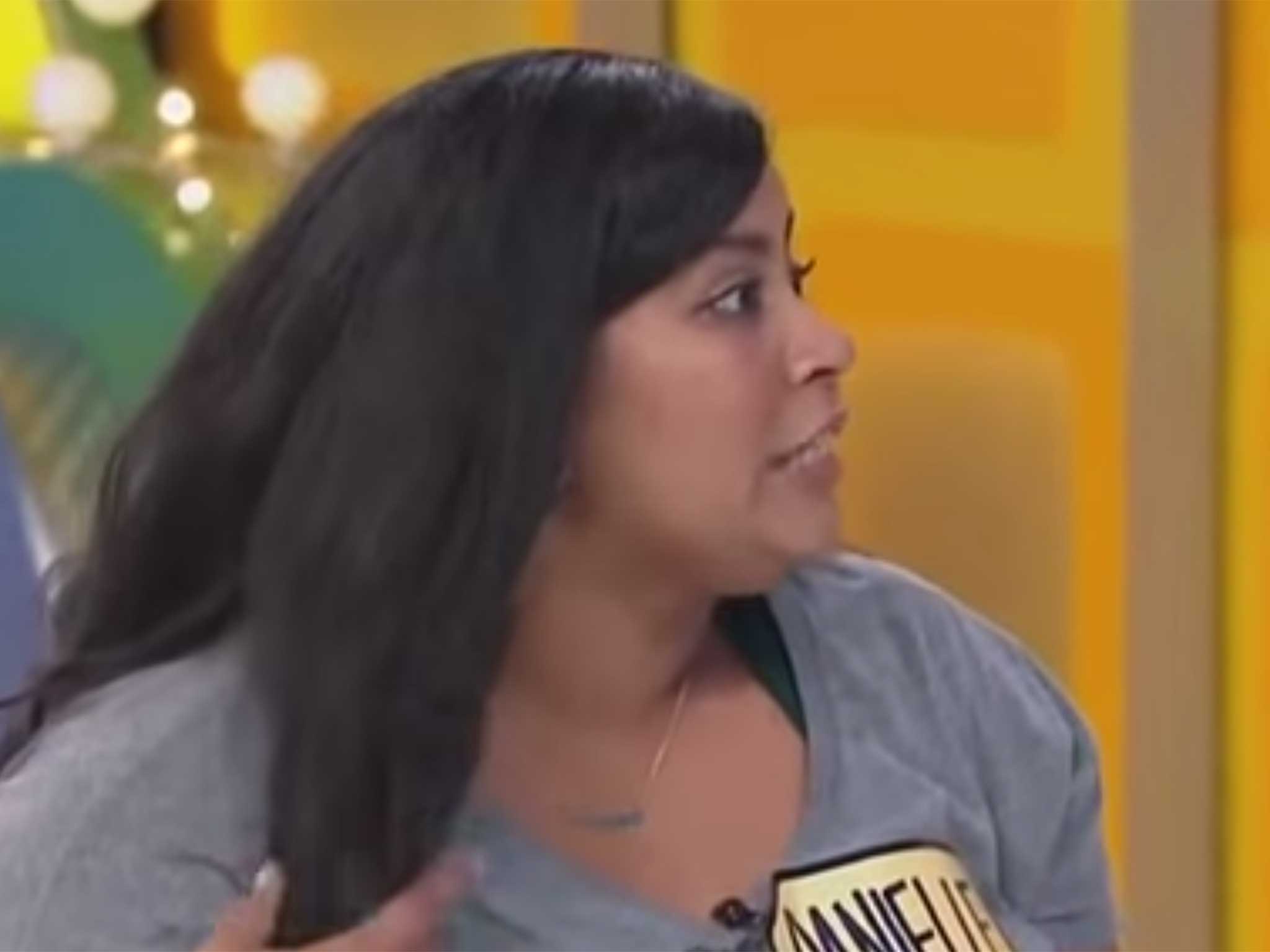 Danielle Perez won a treadmill on The Price is Right