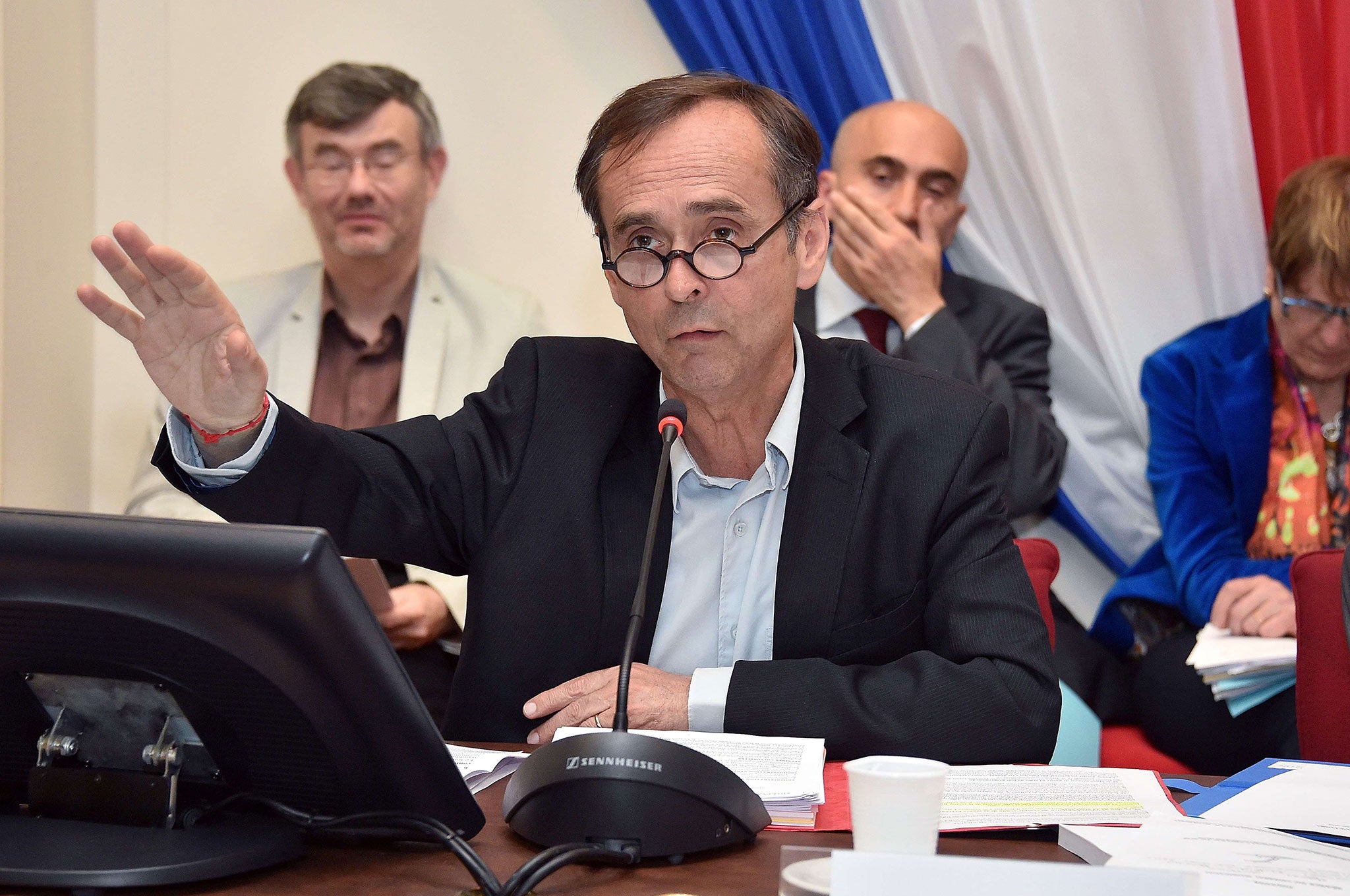 Beziers mayor Robert Menard was accused of racism after claiming he had used the names of school children in his town to decide how many were Muslim