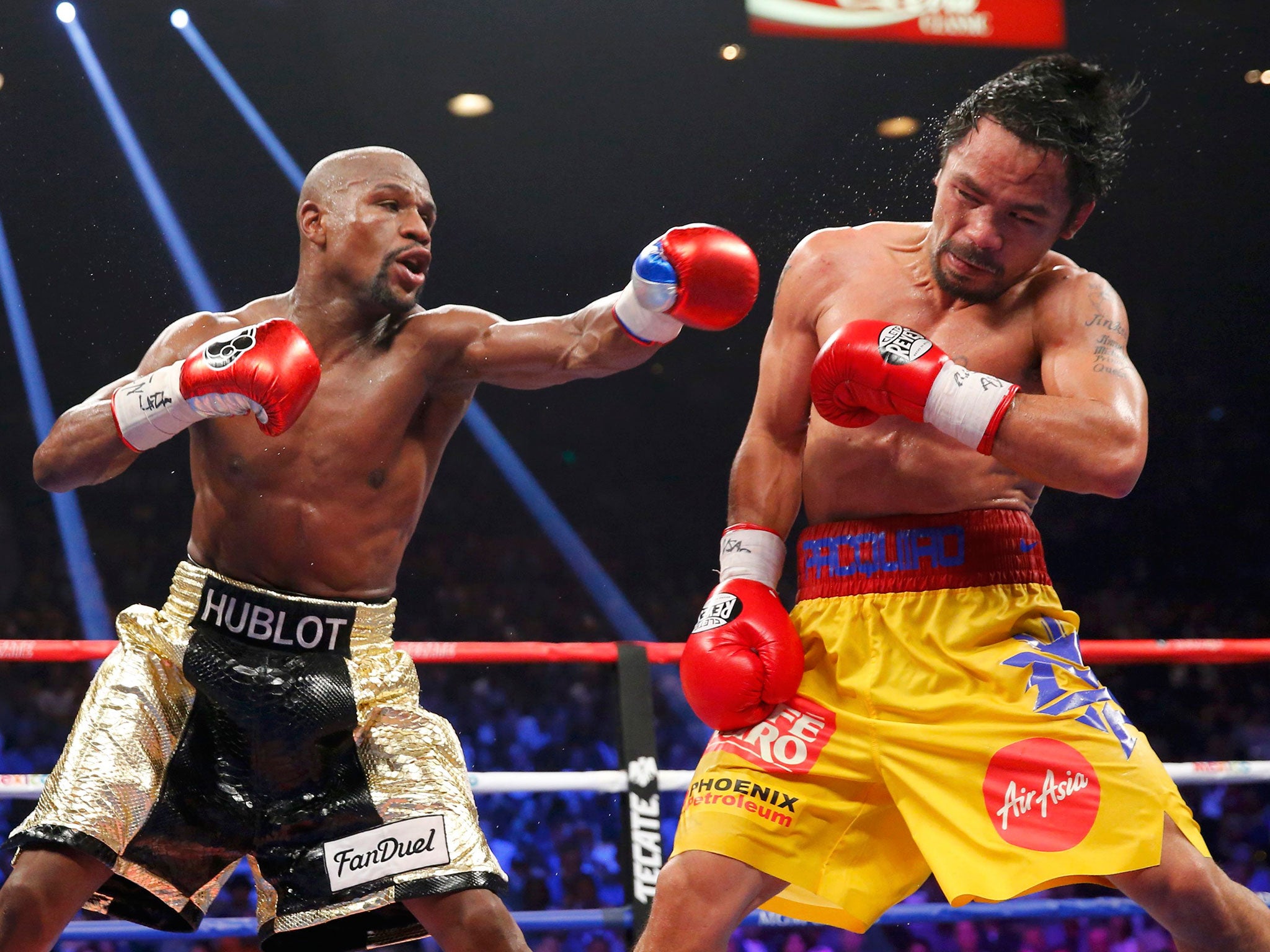 Mayweather eased to a 12-round unanimous decision victory