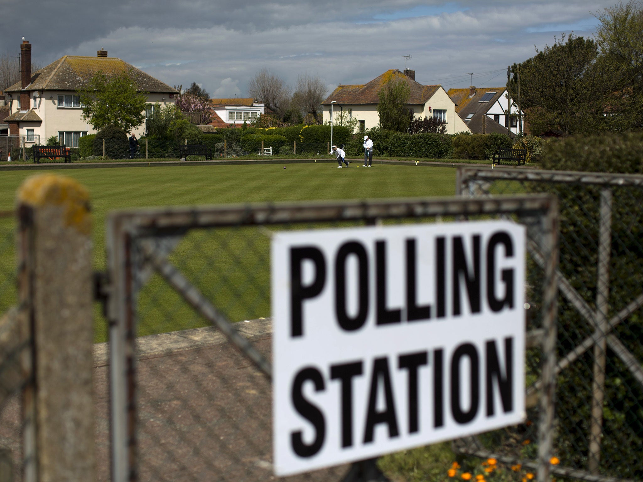 Voters were allegedly shouted at