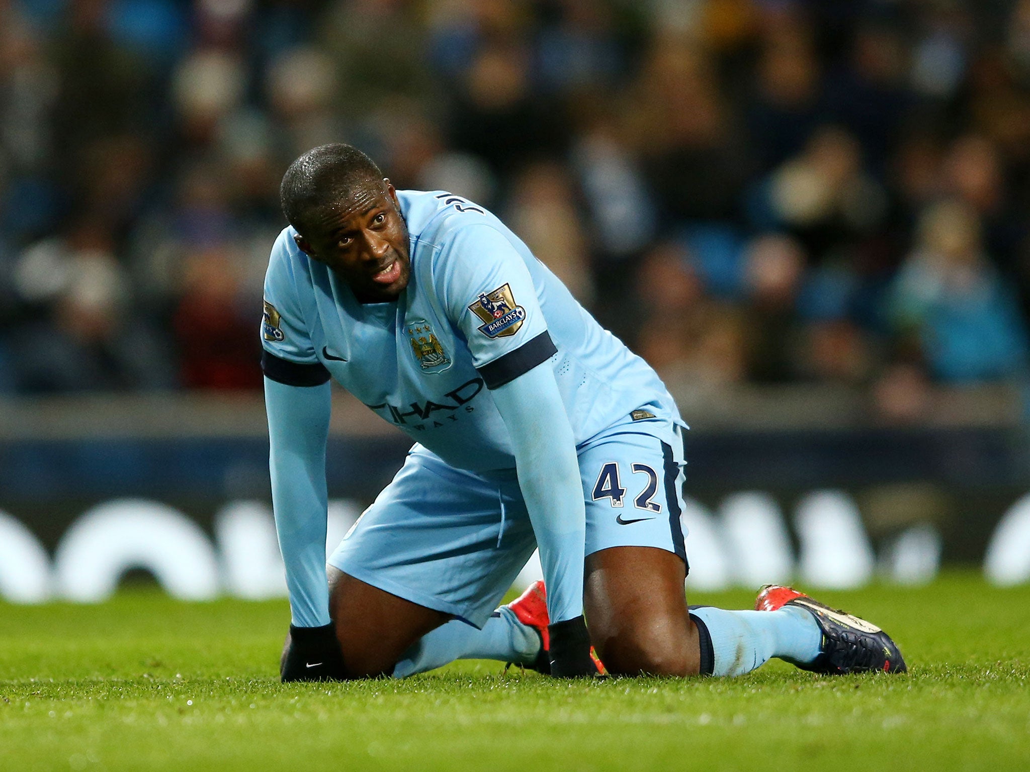 Manchester City's Yaya Toure