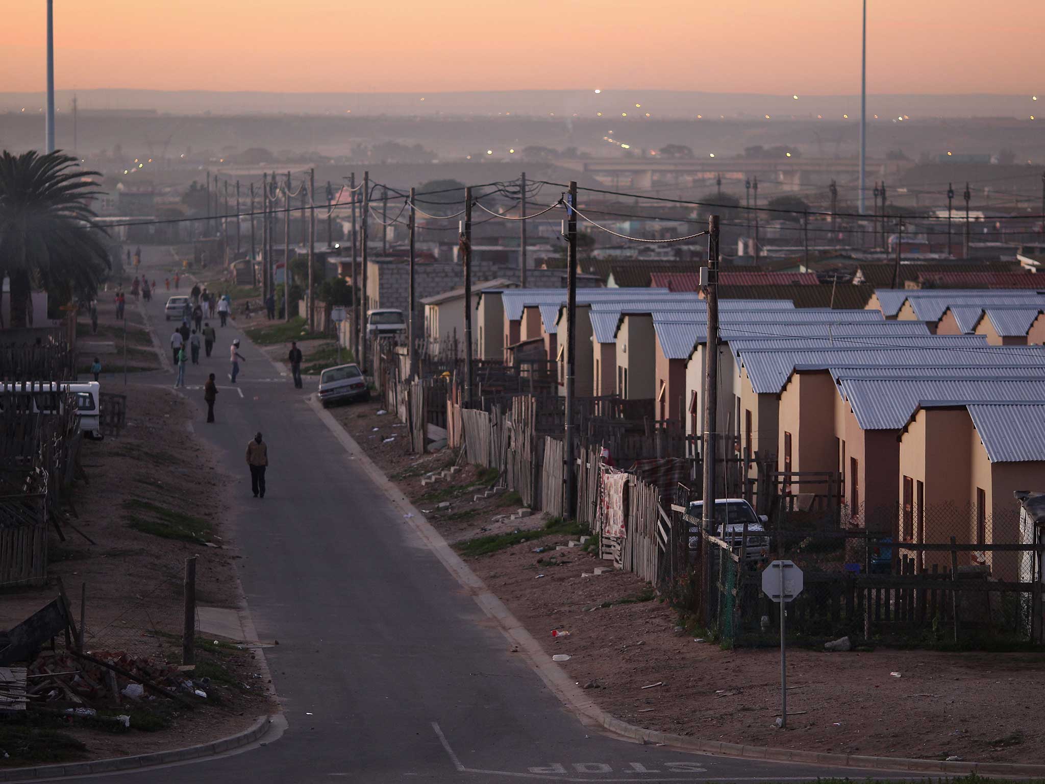 A general view of the New Brighton Township similar to Kwazakhele Township where the man was abducted