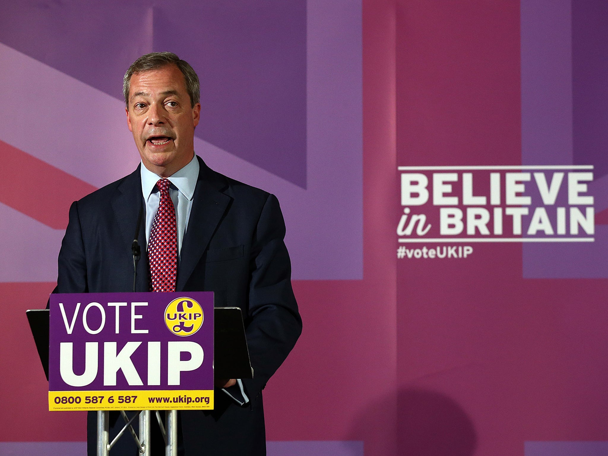 An EU referendum is one of Ukip's core policies