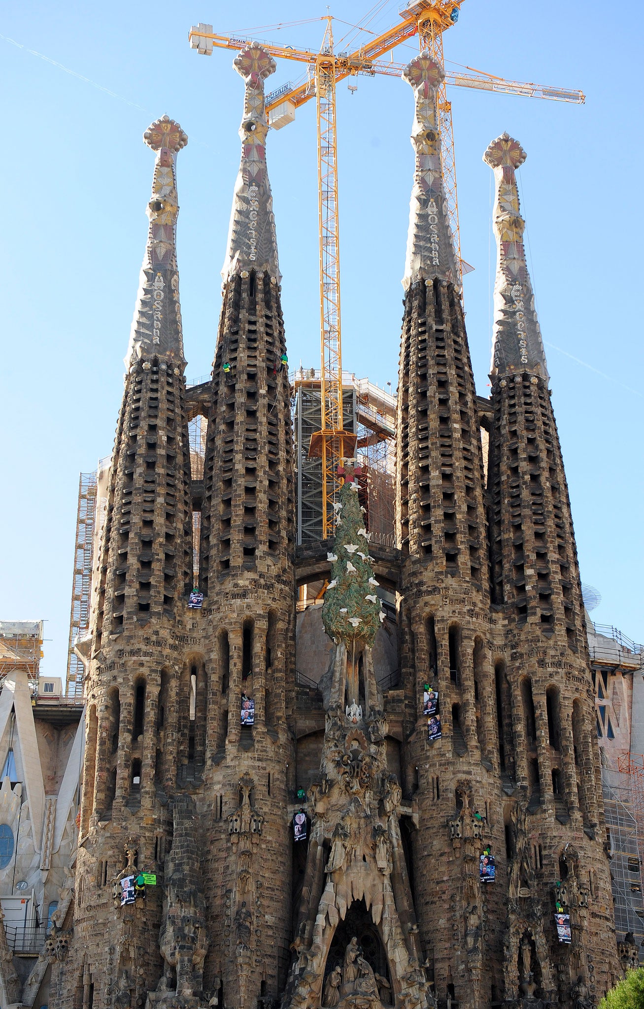Barcelona's Sagrada Familia has a target for completion of 2026