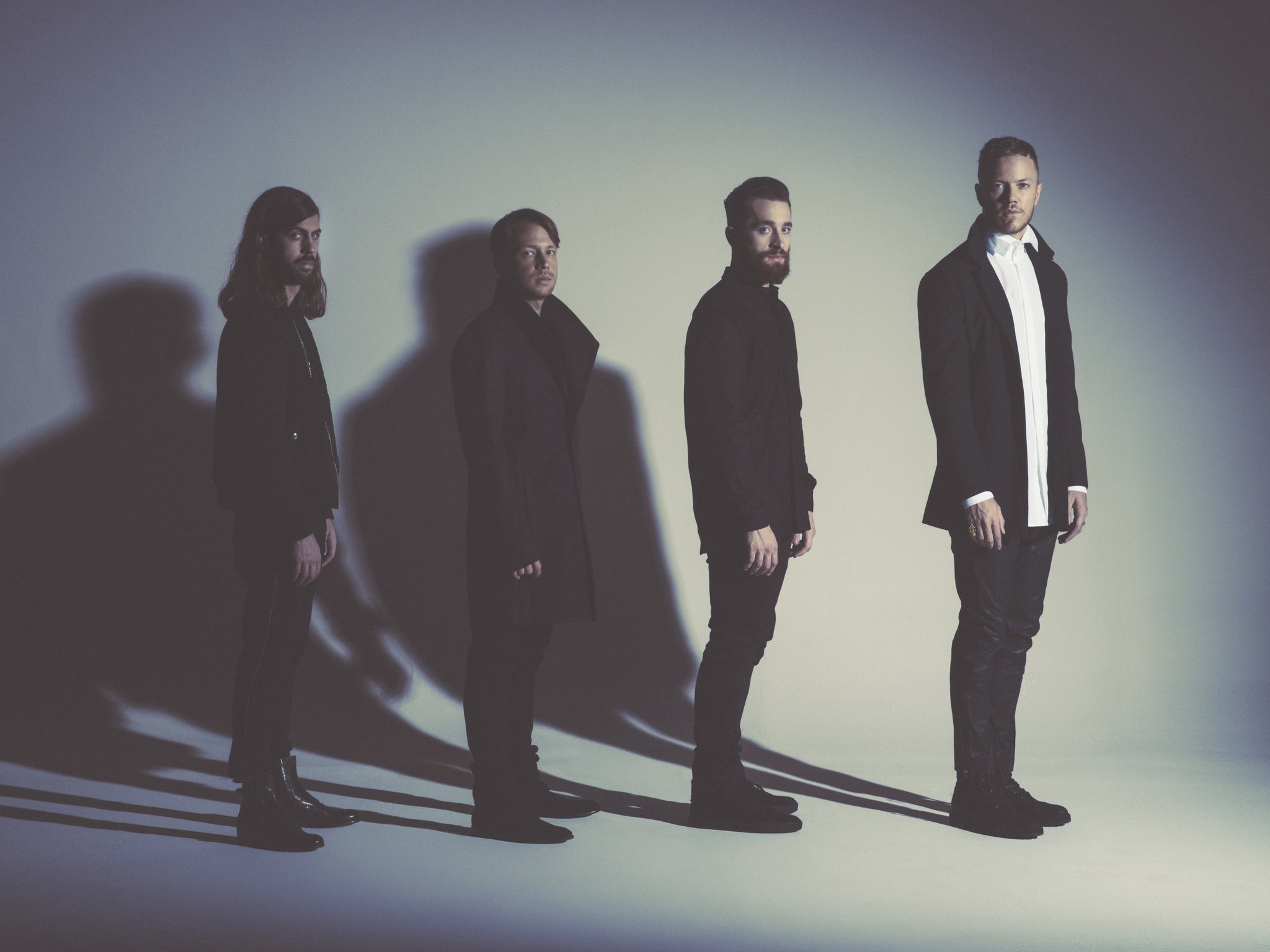 Rock-band Imagine Dragons promoting their latest release 'Smoke + Mirrors'