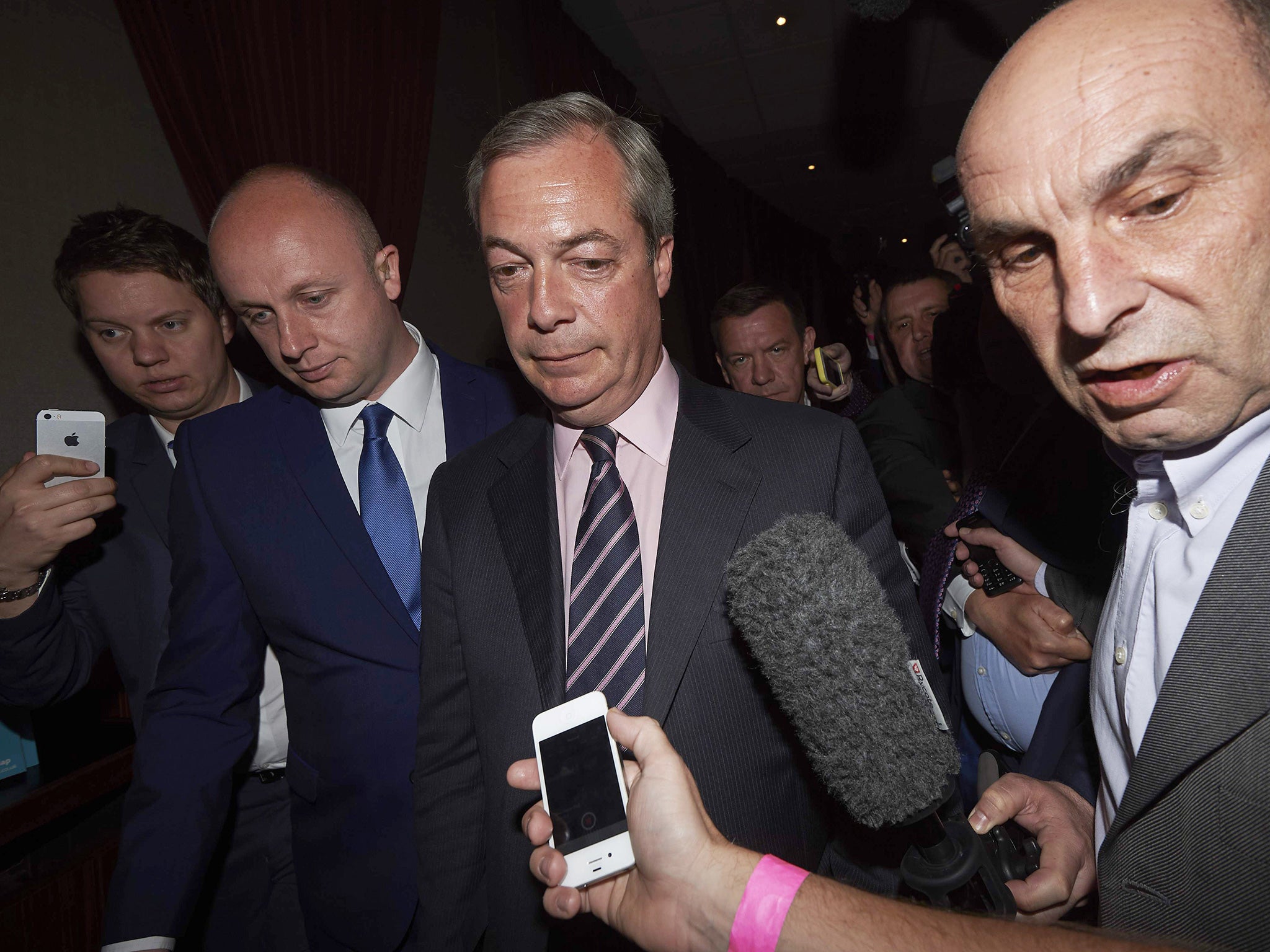 Farage resigned after Ukip won just one seat (AFP/Getty)