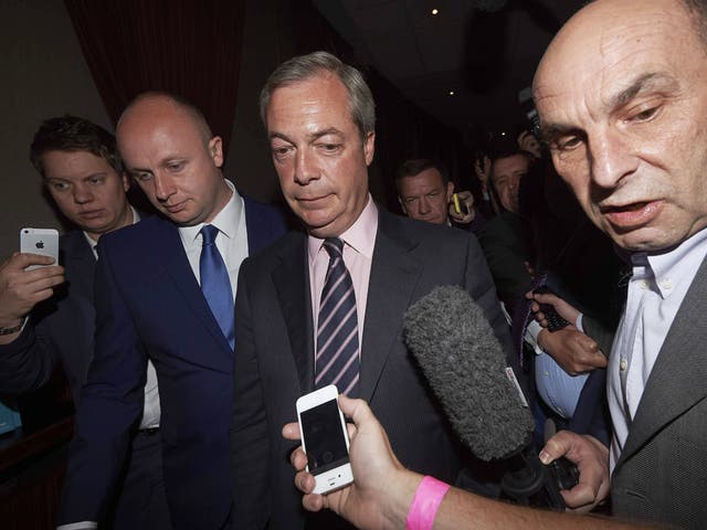 Farage kept the promise he made that he would quit the Ukip leadership if he failed to win a seat, but his resignation was not accepted