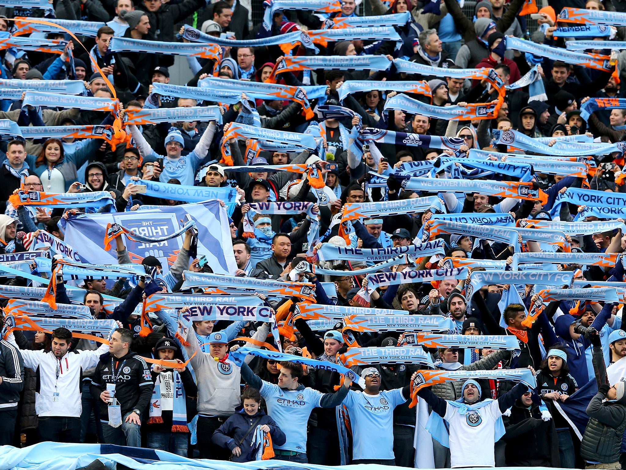 New York City FC fans