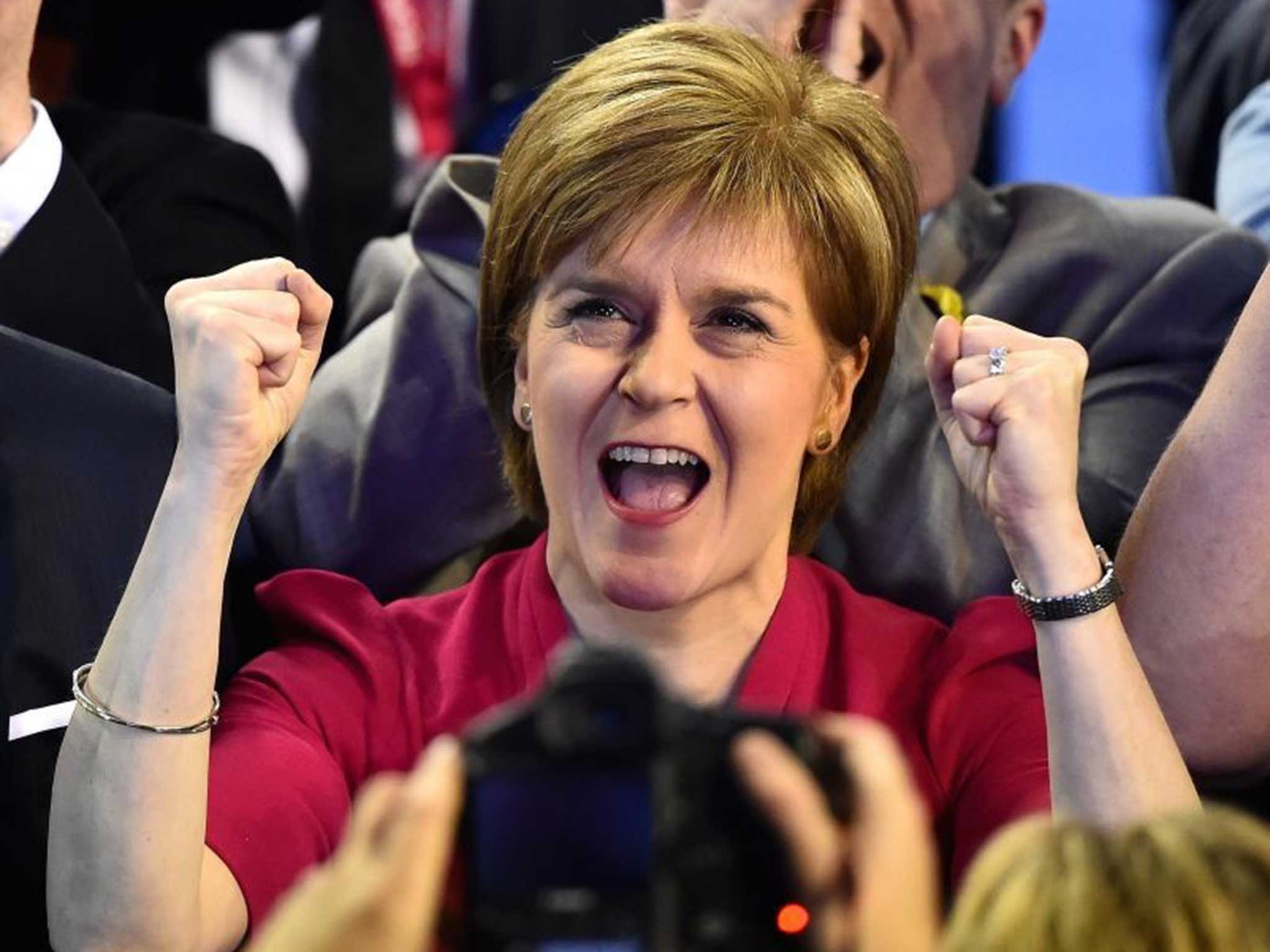 Sturgeon on election night