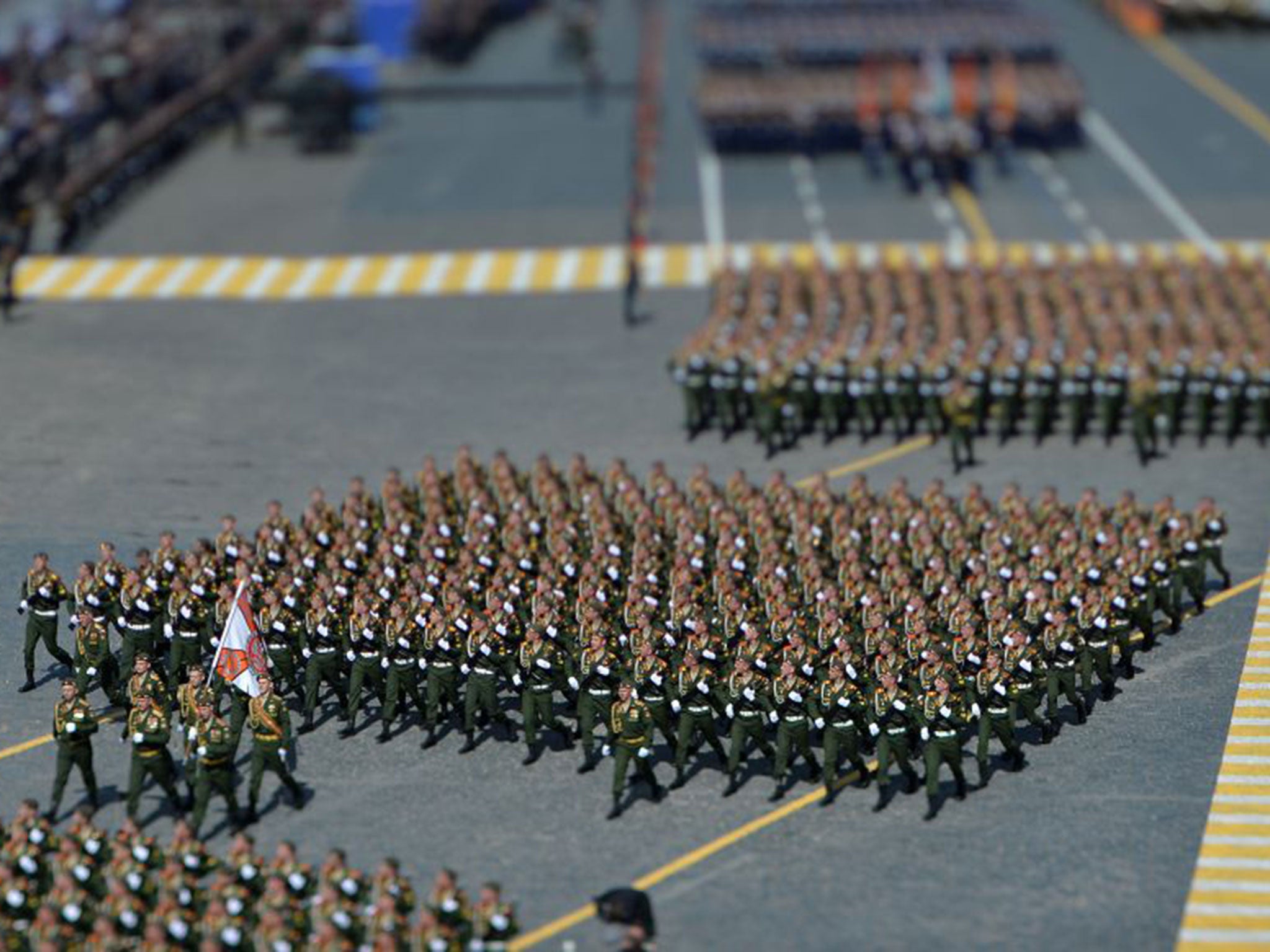 Russia's VE day celebrations