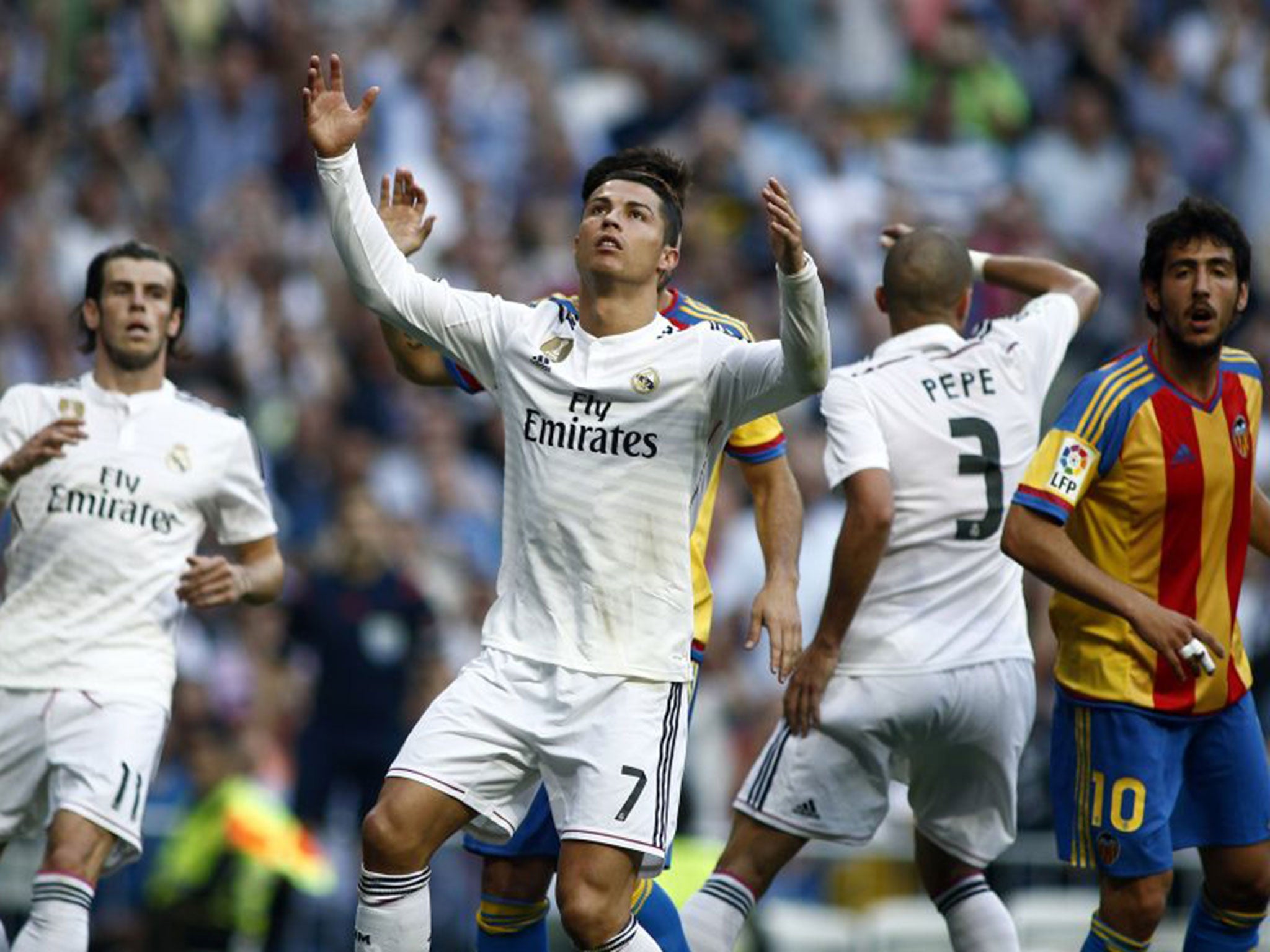 Cristiano Ronaldo missed the penalty that Gareth Bale won ap