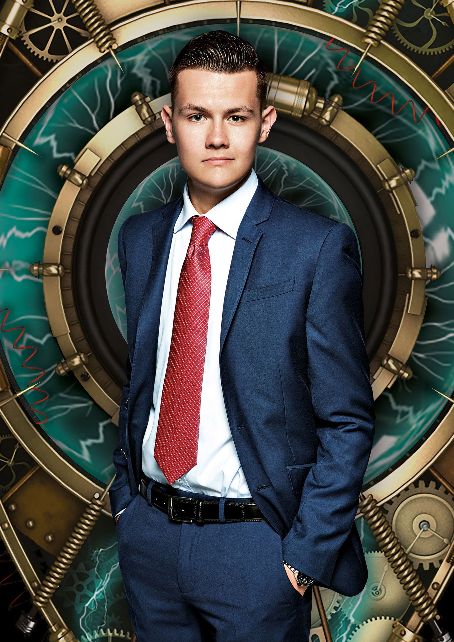 Joel Williams, 19, the youngest councillor in Wales and dubbed a "wannabe prime minister" by the programme-makers.