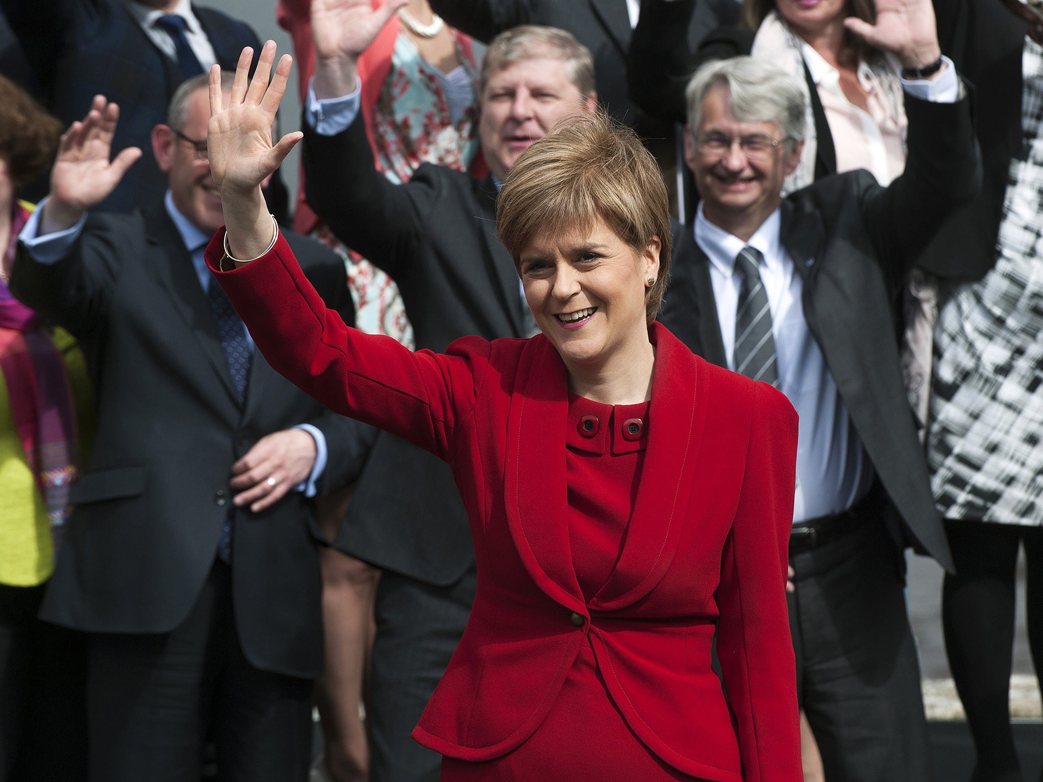 Sturgeon maintains the SNP will wield considerable influence (Getty)