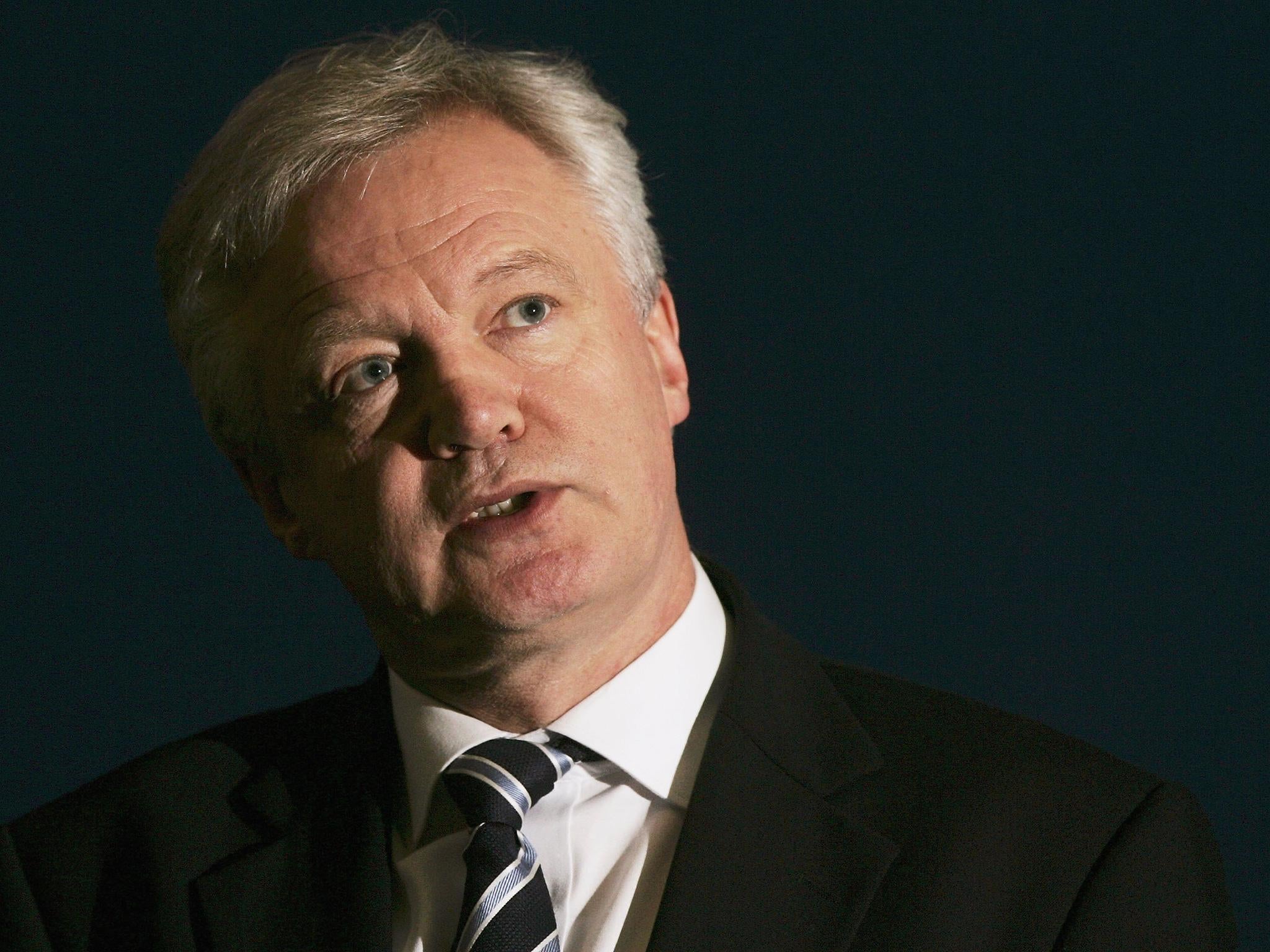 David Davis is one of the Tories' longstanding Eurosceptics