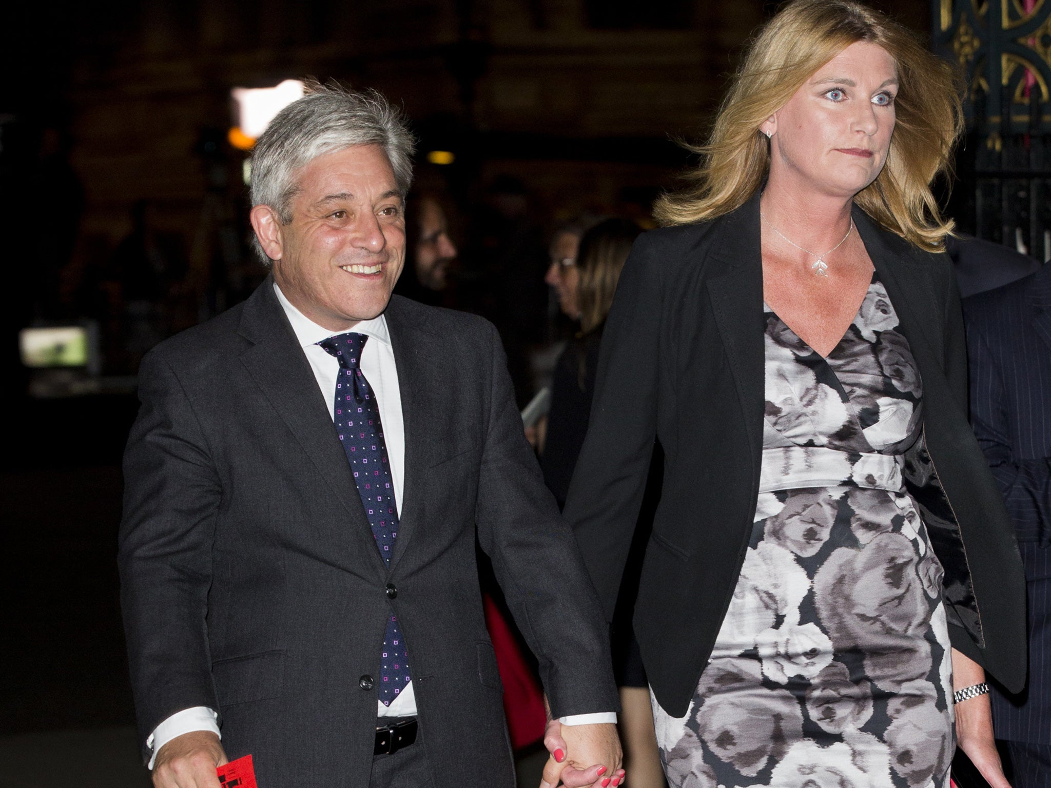 Sally and John Bercow