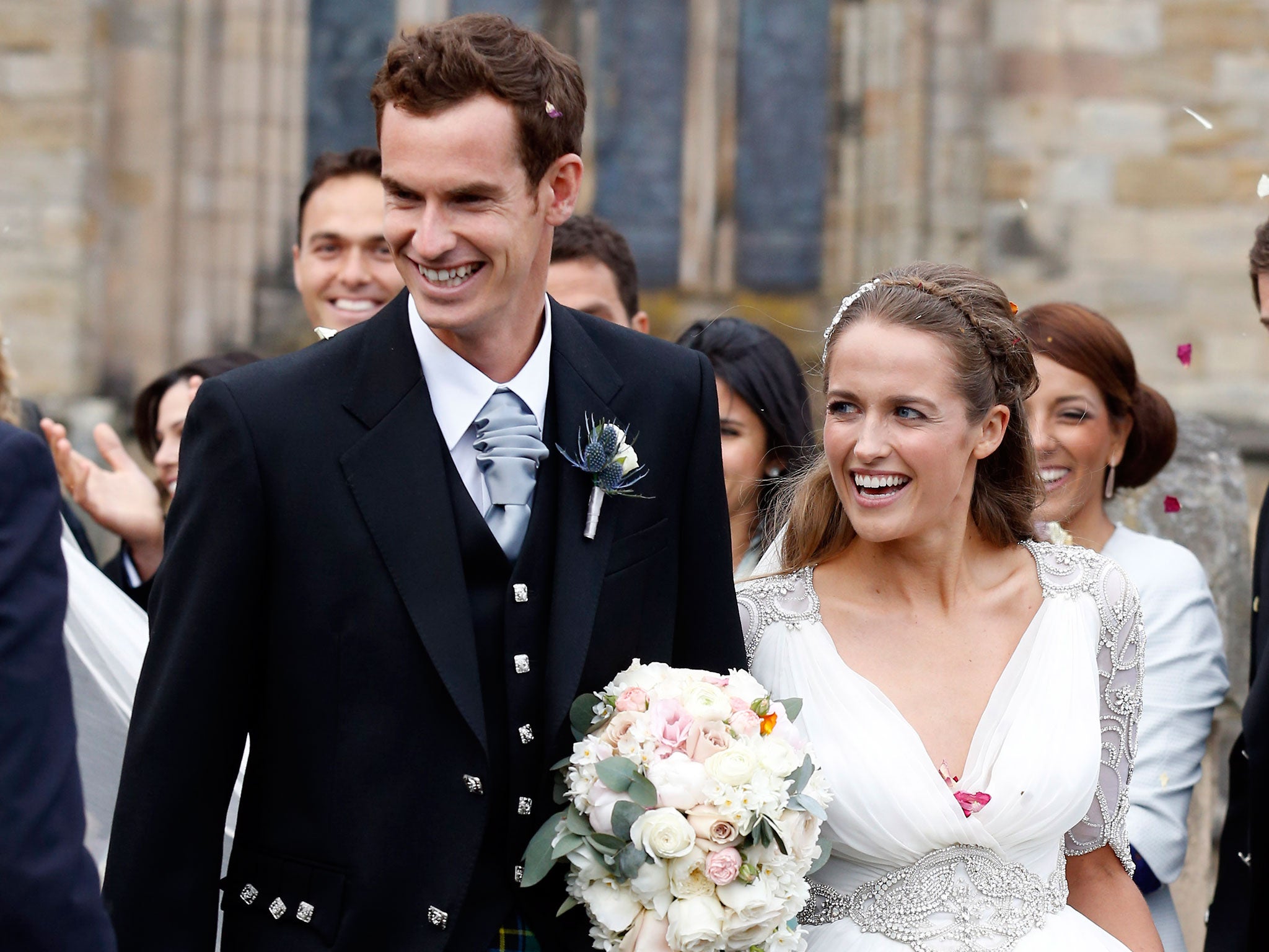 Andy Murray and Kim Sears