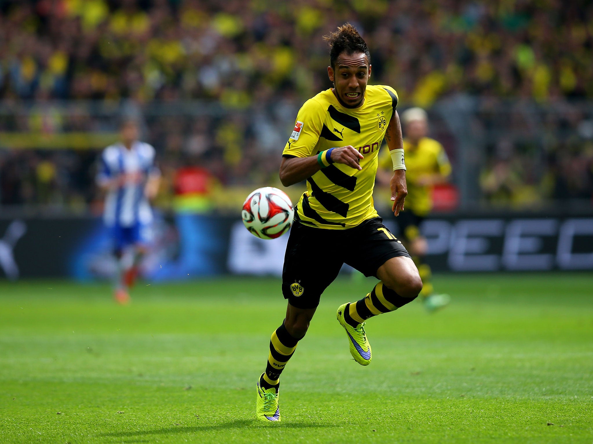 Pierre Emerick Aubameyang is a transfer target for Liverpool