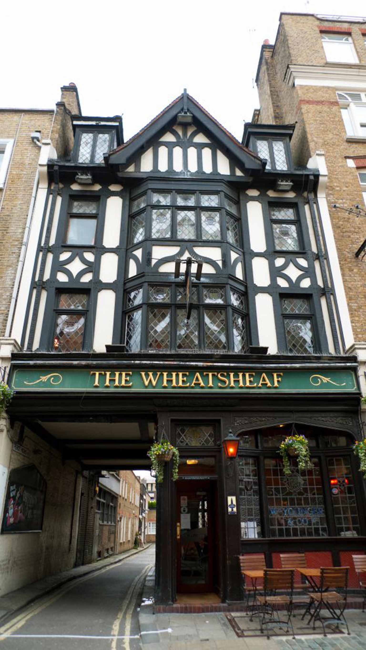 The Wheatsheaf in Fitzrovia