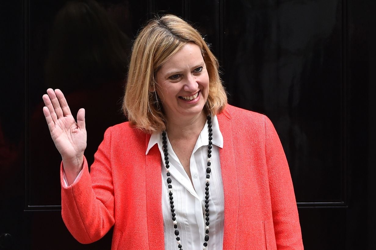 Amber Rudd has been appointed as Energy Secretary