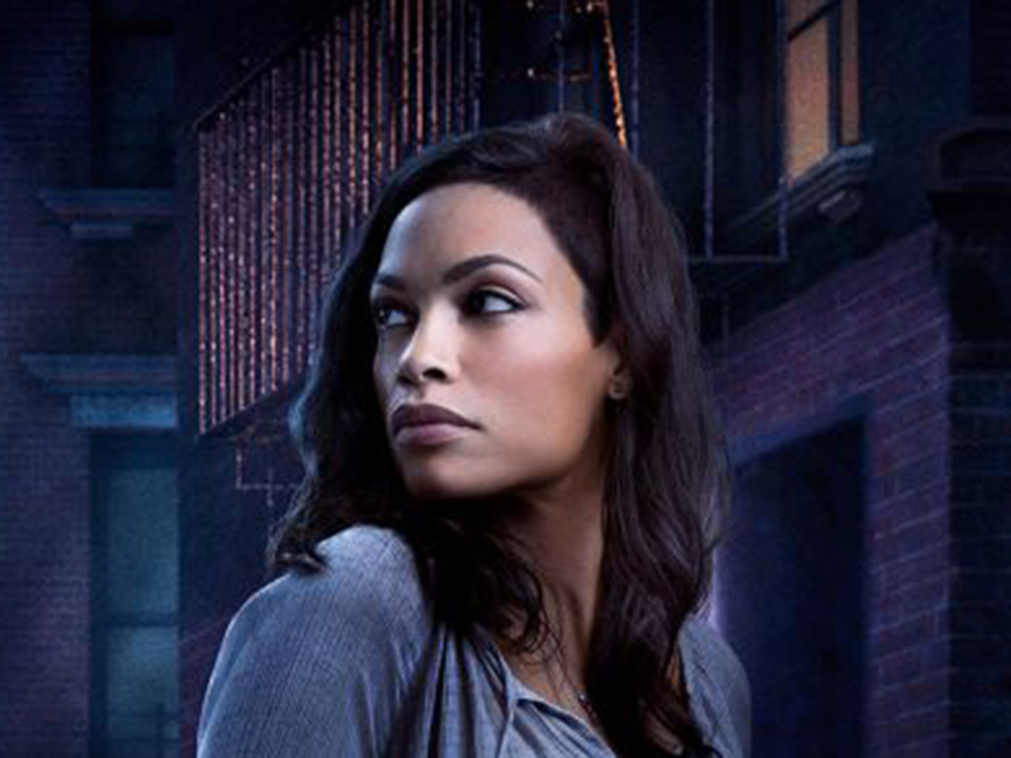 Rosario Dawson playing Claire Temple in the Netflix original Marvel's Daredevil