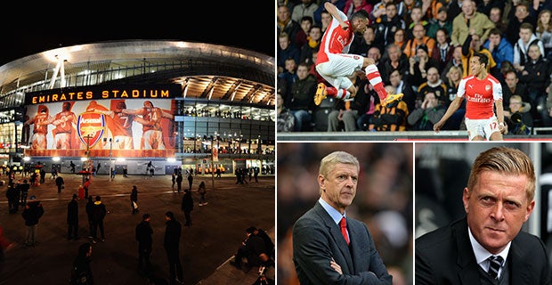 Arsenal v Swansea live