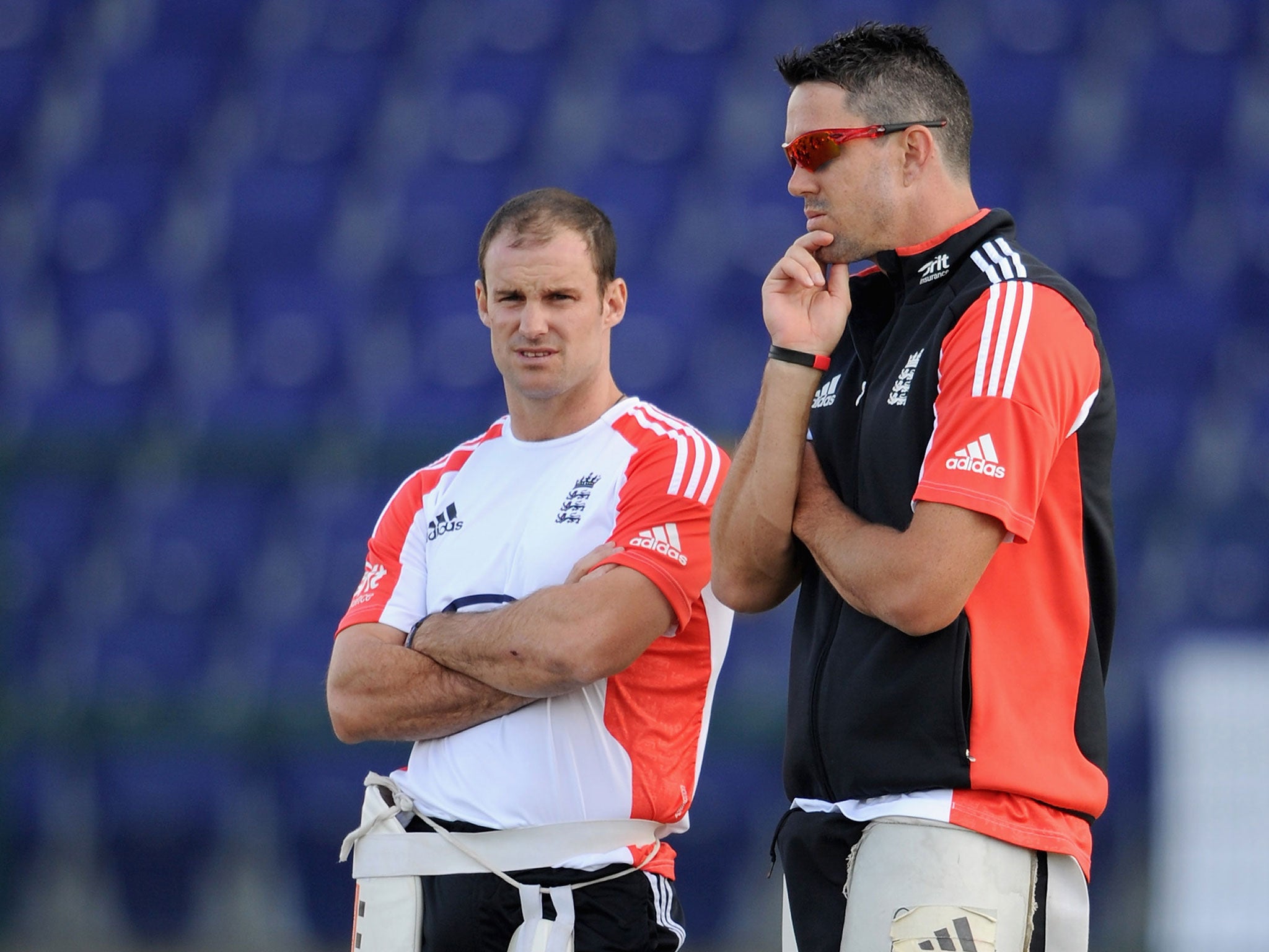 Andrew Strauss and Kevin Pietersen