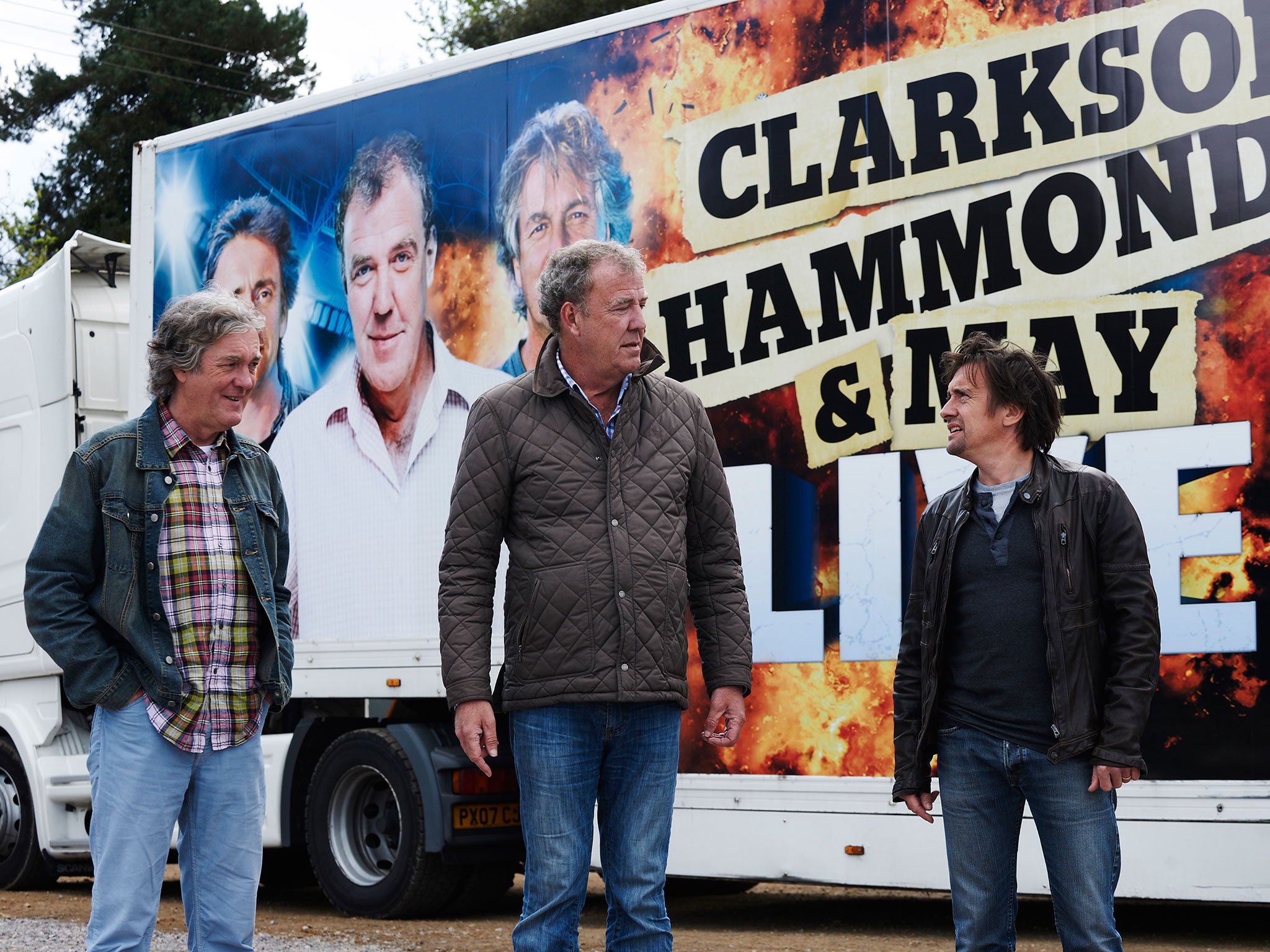 The former Top Gear trio are hitting the road