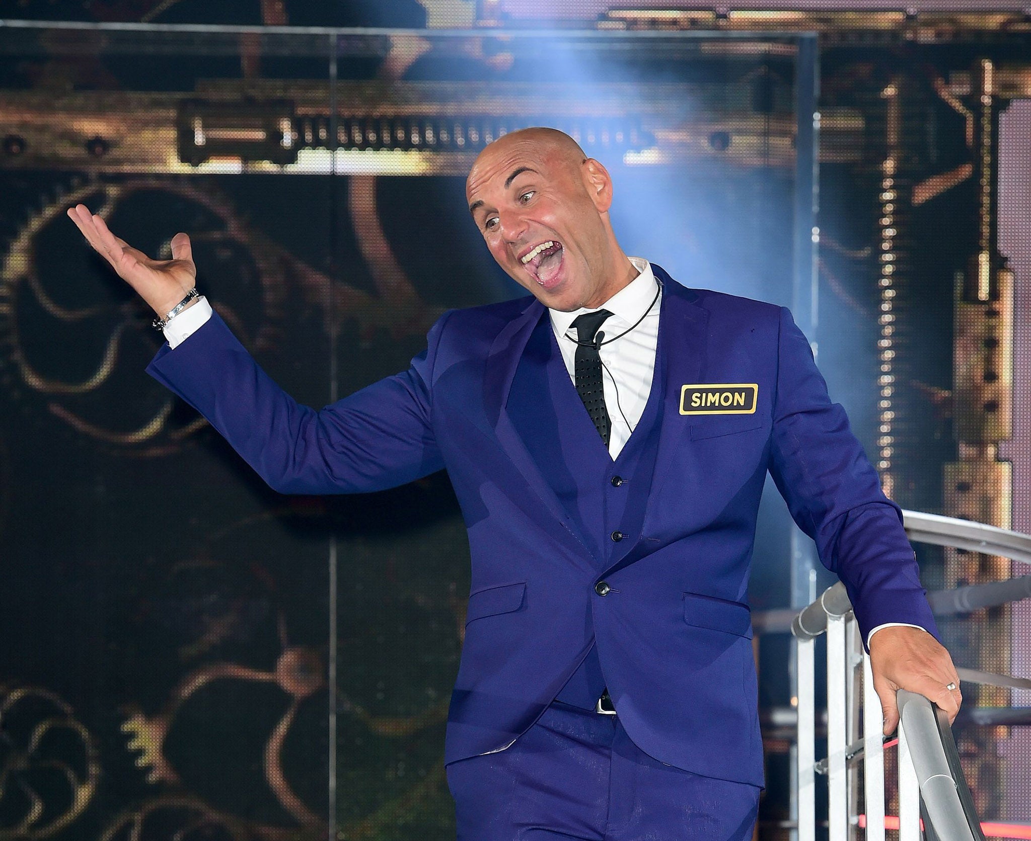 Simon Gross leaves the Big Brother house