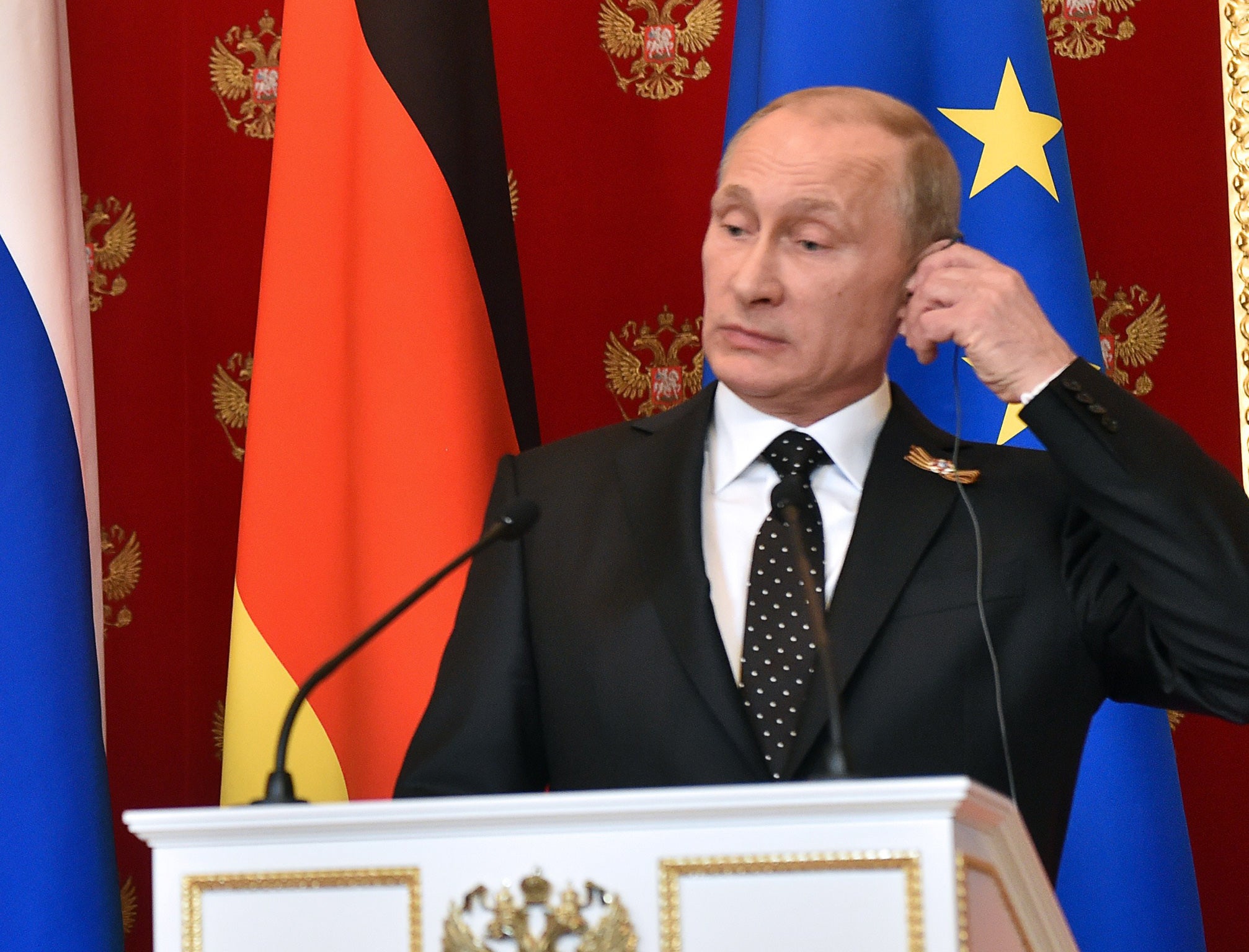 Vladimir Putin believes the West lacks the will to defend its principles, warns think-tank