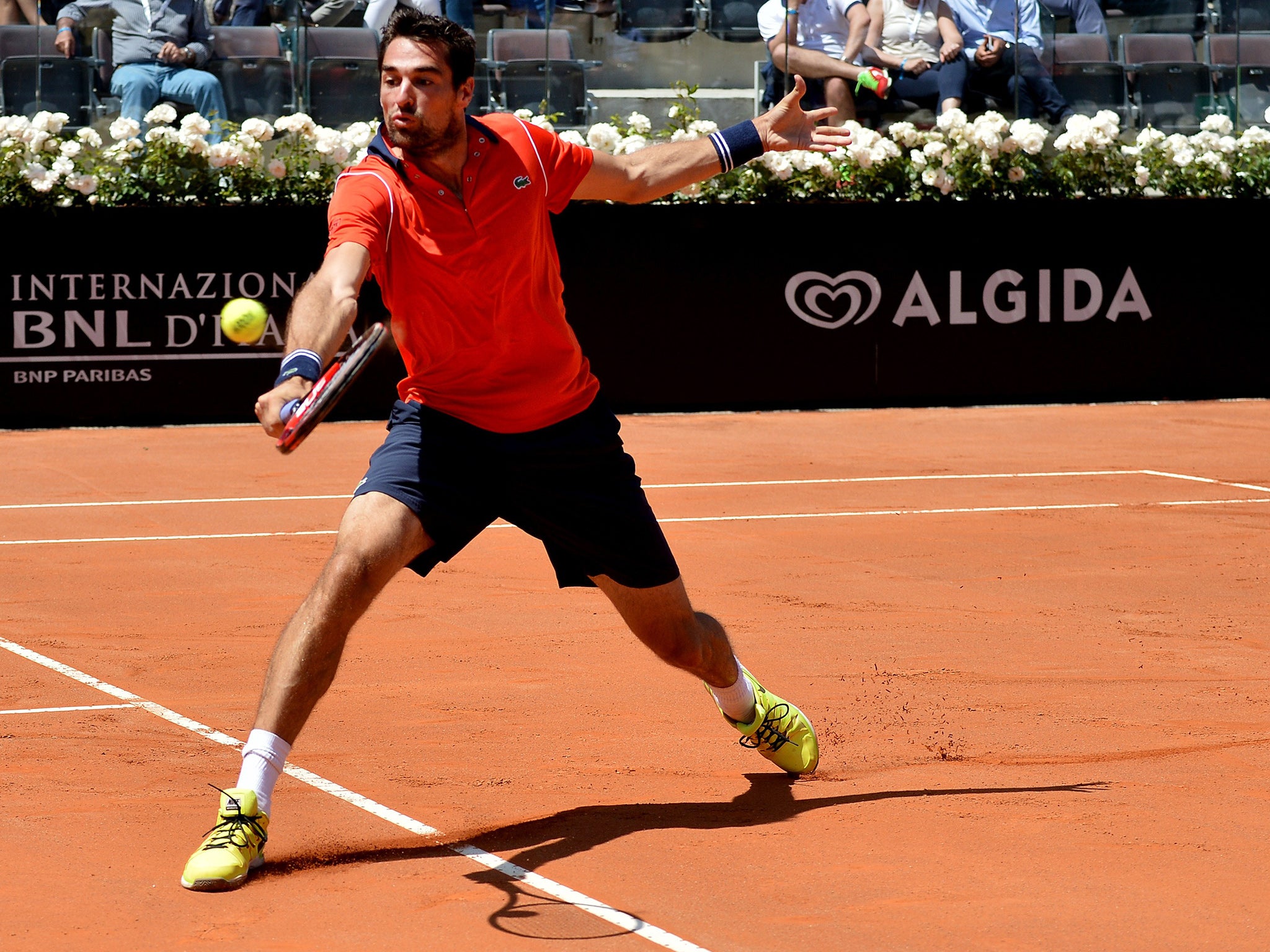 Jeremy Chardy was no match for Murray