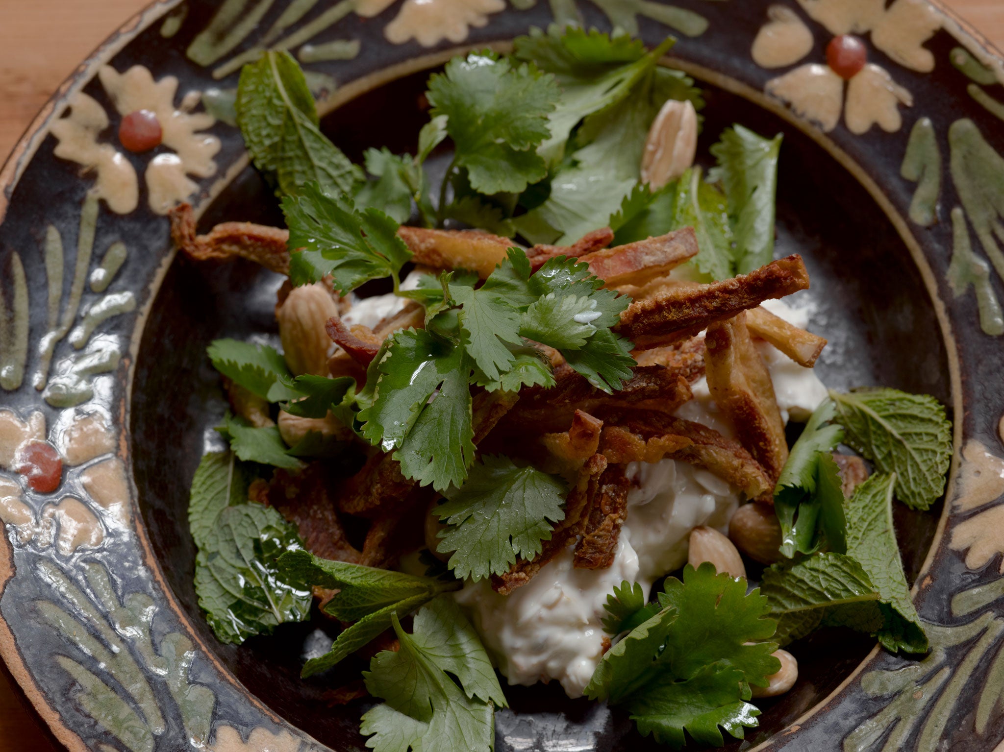 Delicious: Crispy lamb with Labneh