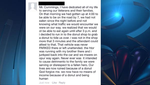 After losing their jobs, one of the drivers wrote an impassioned response on Facebook