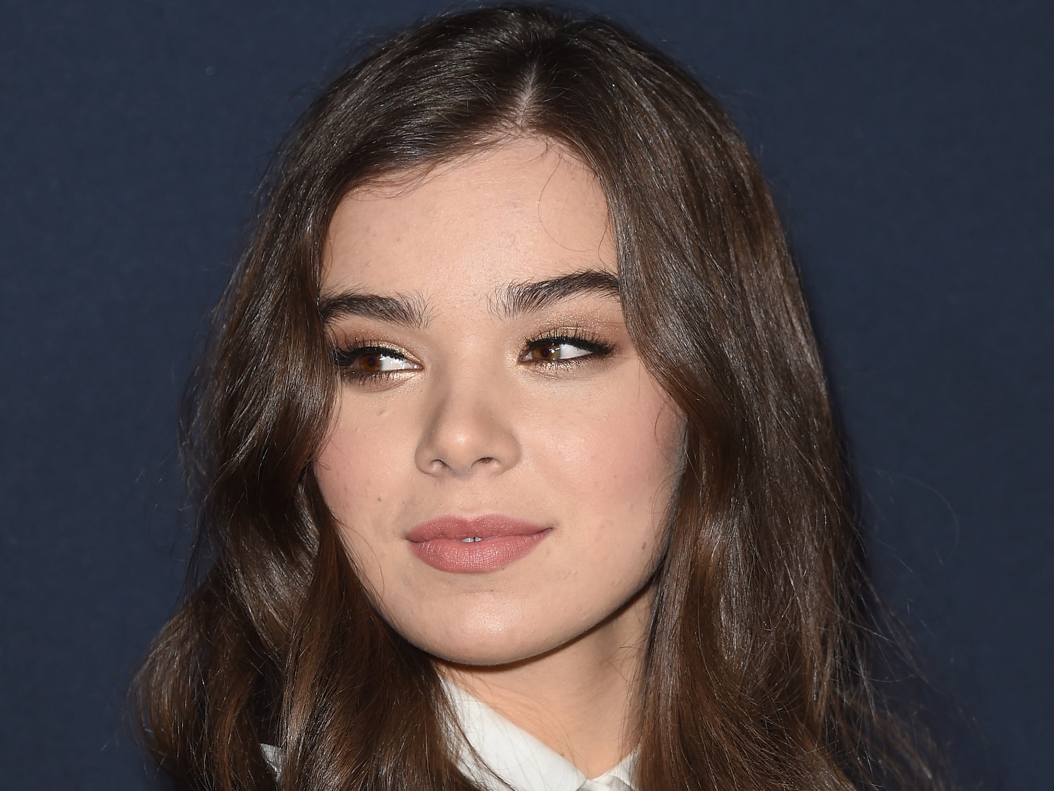 Hailee Steinfeld arriving at the LA premier of Pitch Perfect 2