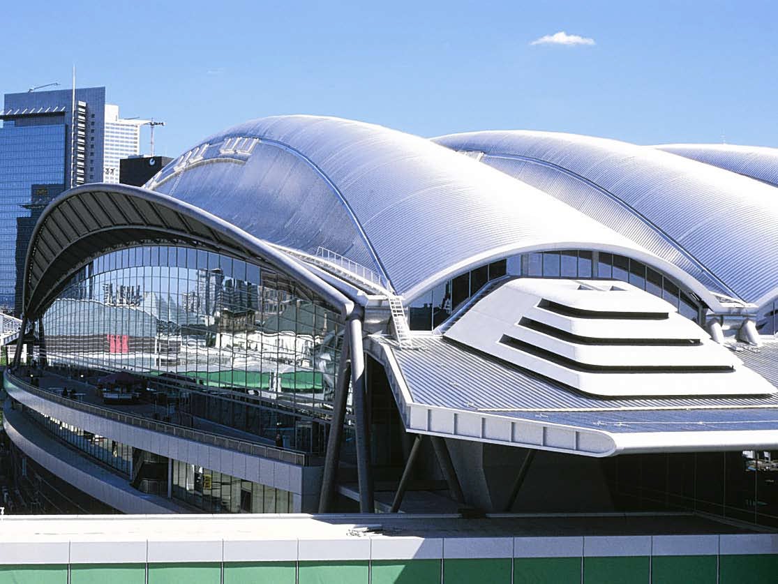 Messe Frankfurt covers an area of 578,000 square metres