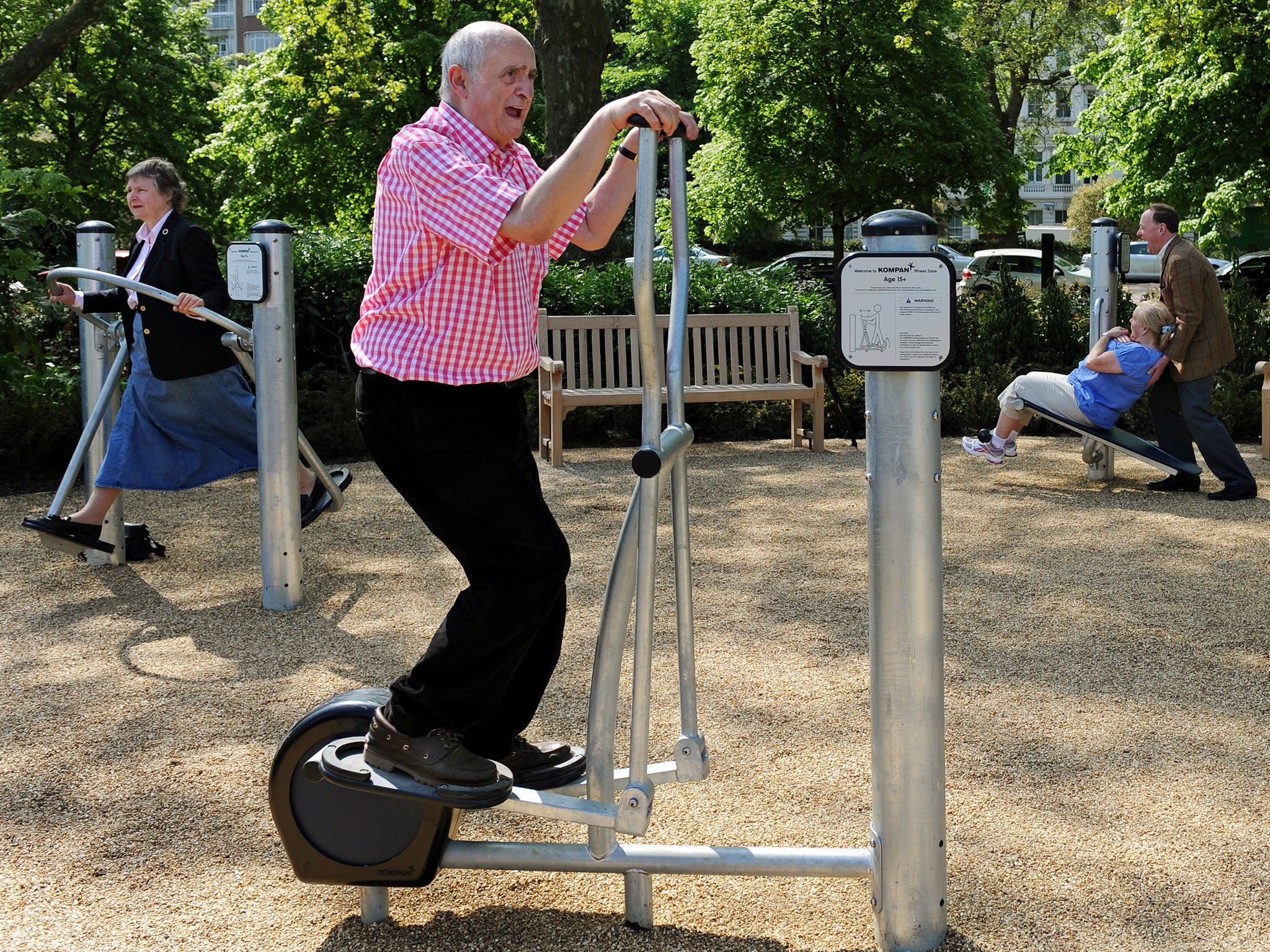 It was discovered that elderly men who kept active were far less likely to die