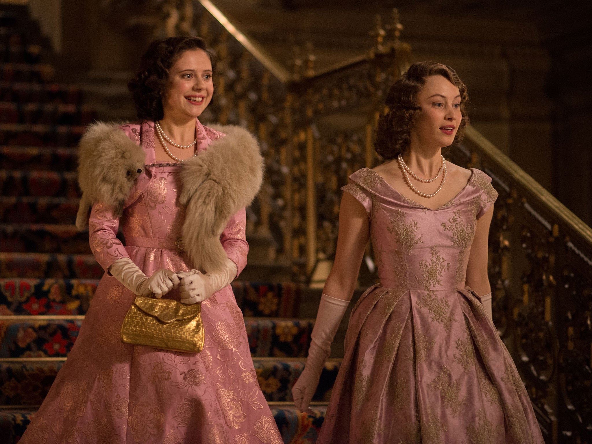Bel Powley and Sarah Gadon in ‘A Royal Night Out’