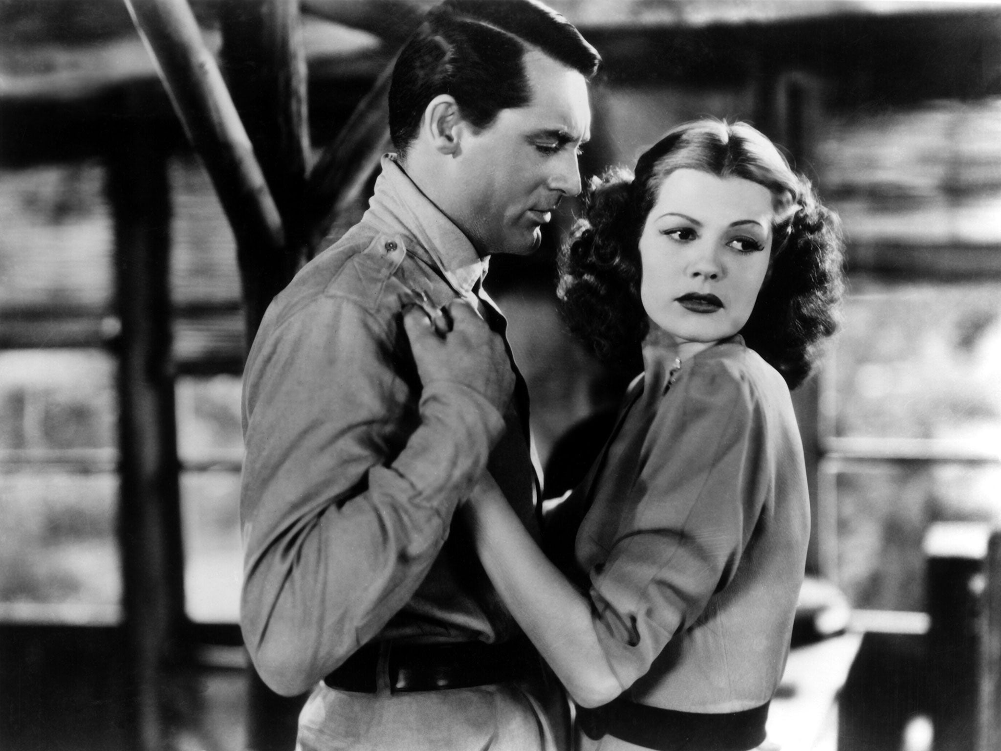 Cary Grant and Rita Hayworth in ‘Only Angels Have Wings’