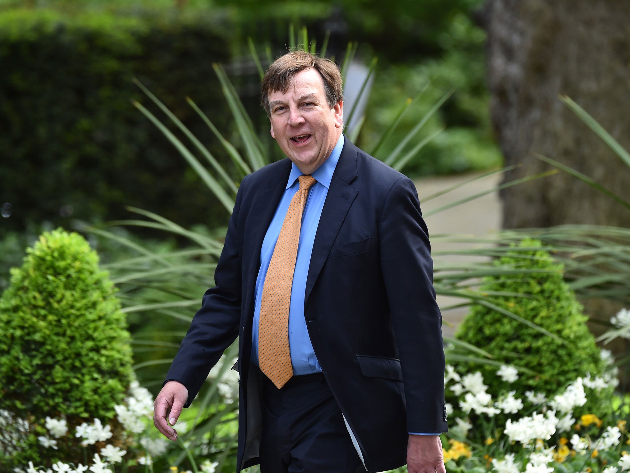 Fighting talk: The new Culture Secretary John Whittingdale (Getty)