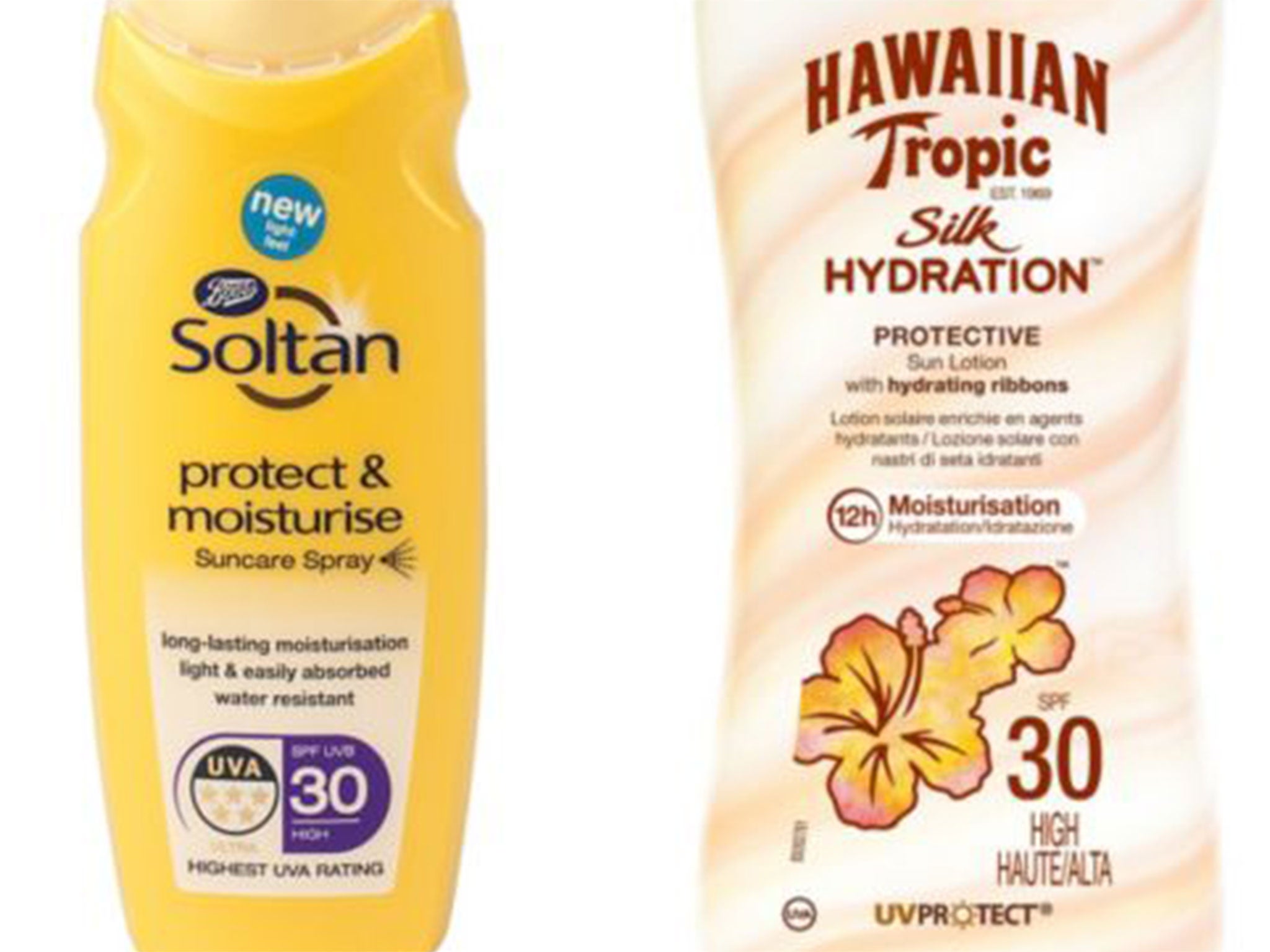 Consumer watchdog labels sunscreens by Boots and Hawaiian Tropic as 'don't buys'