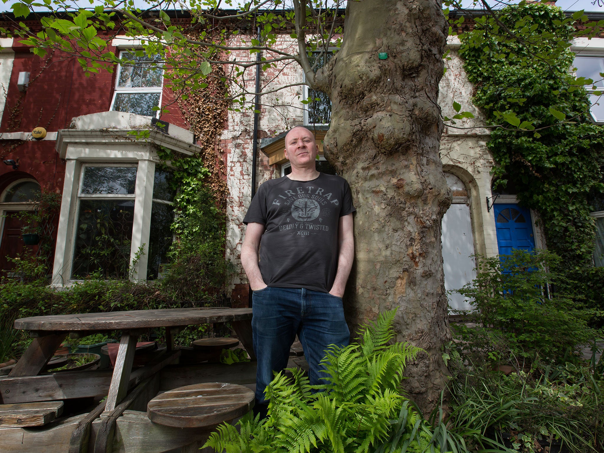 Michael Simon development worker and member of the Community Support Trust in the Granby 4 Streets project which