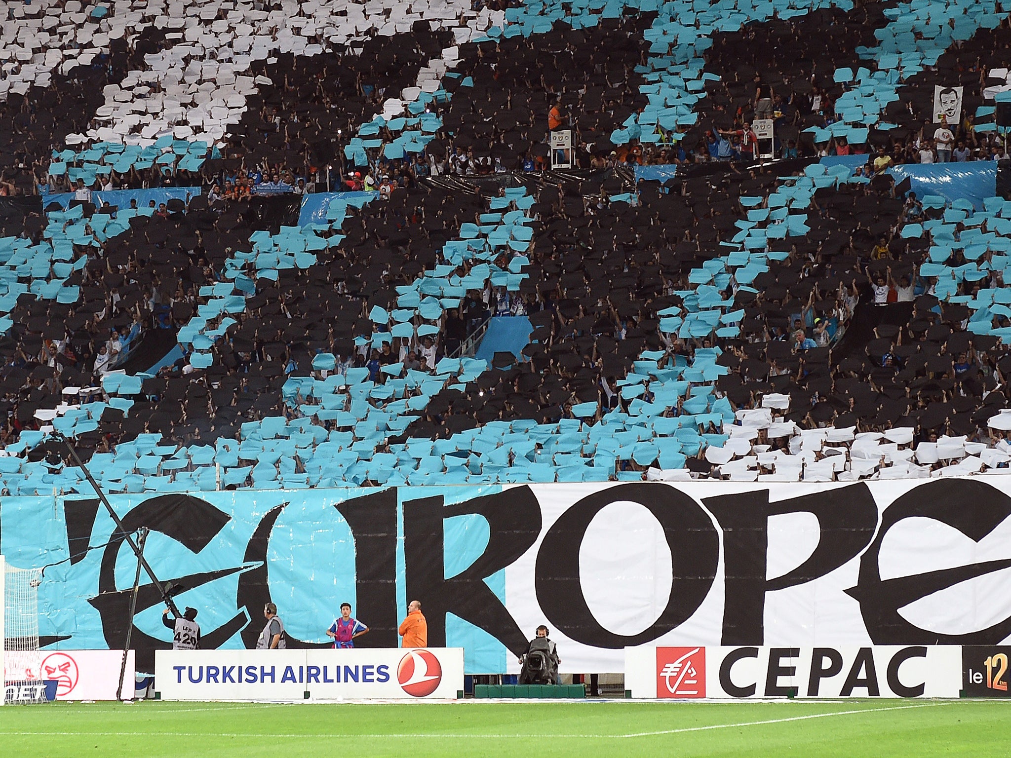 Marseille are France's best supporter club and attract more than 60,000 to home games