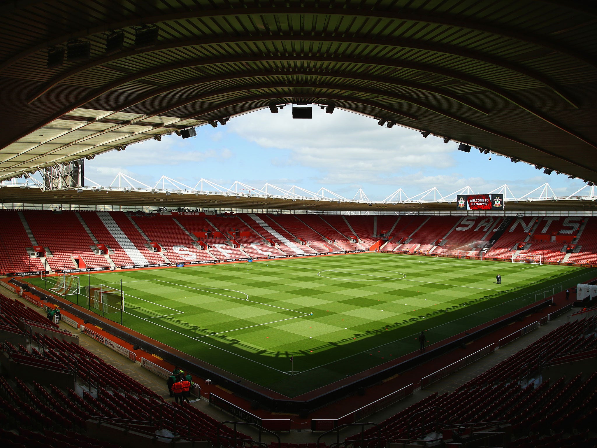 A view of St Mary's