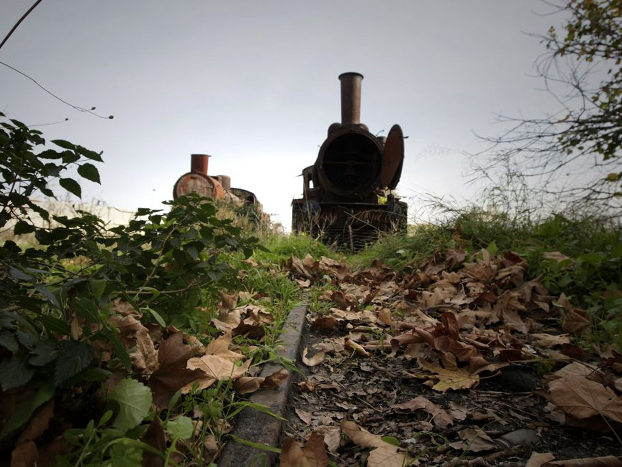 Broken Lines: Trains have been left to rust in Tripoli