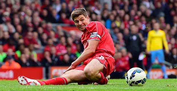 Liverpool captain Steven Gerrard