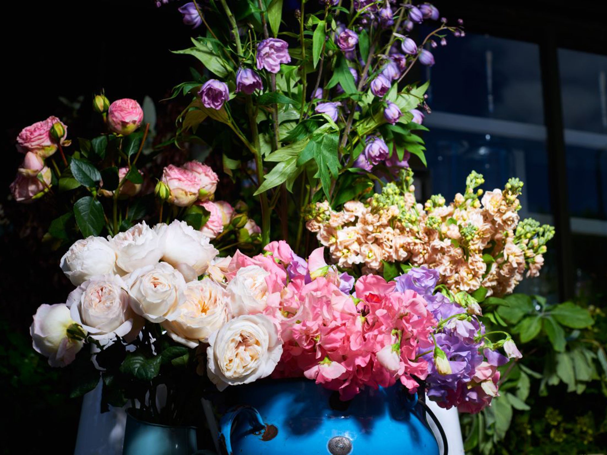 British flowers on display at Scarlet & Violet in west London