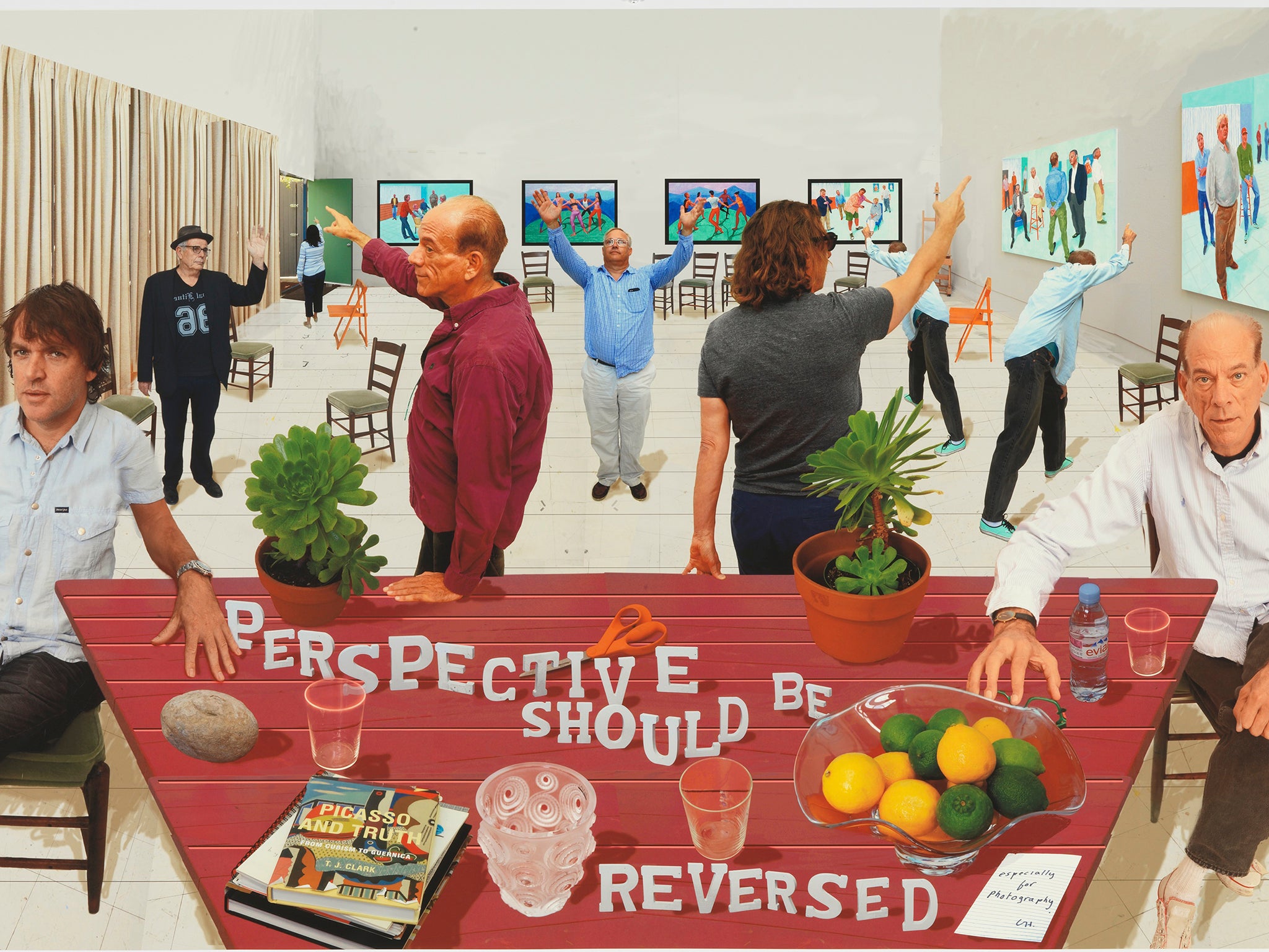 David Hockney: "Perspective Should Be Reversed" 2014