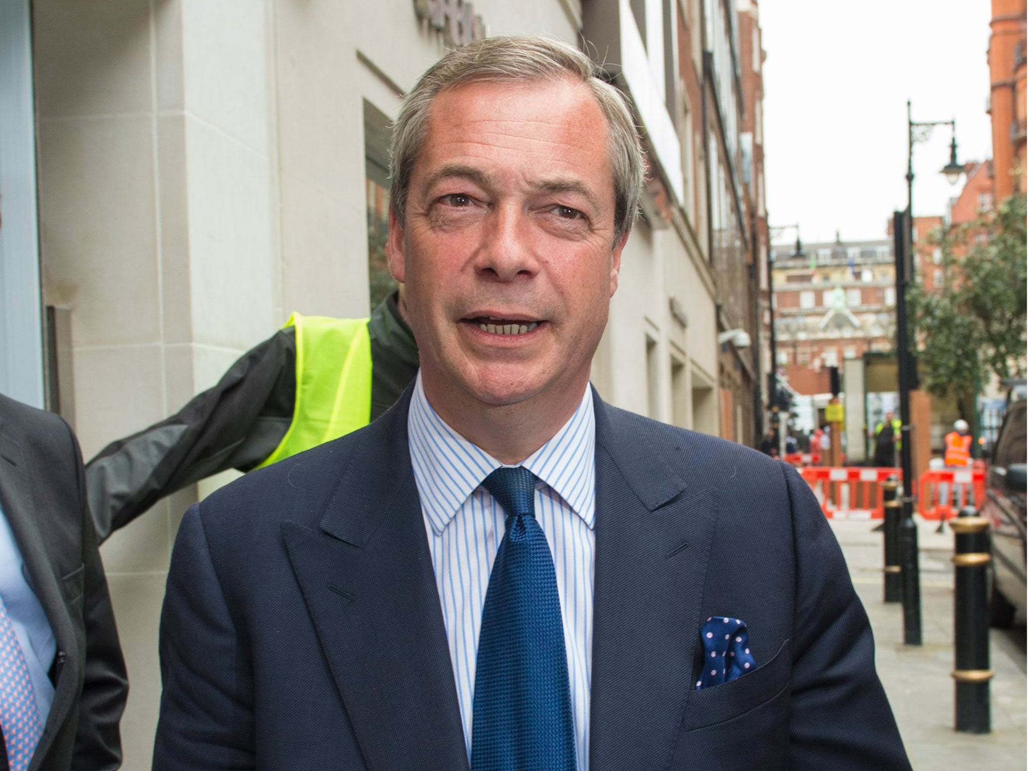 Nigel Farage said he wanted to remain as Ukip leader for the next 20 years