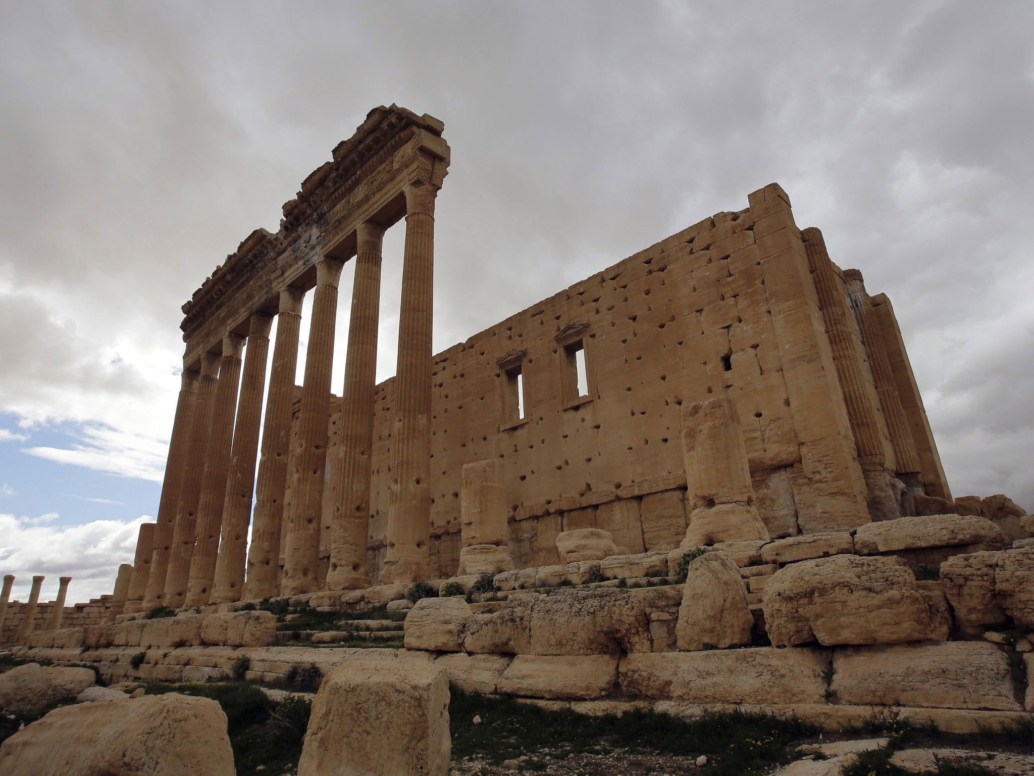 Palmyra is a UNESCO World Heritage site