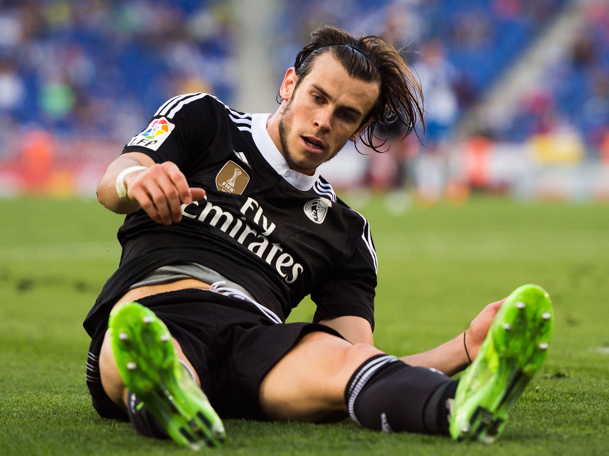 Real Madrid winger Gareth Bale