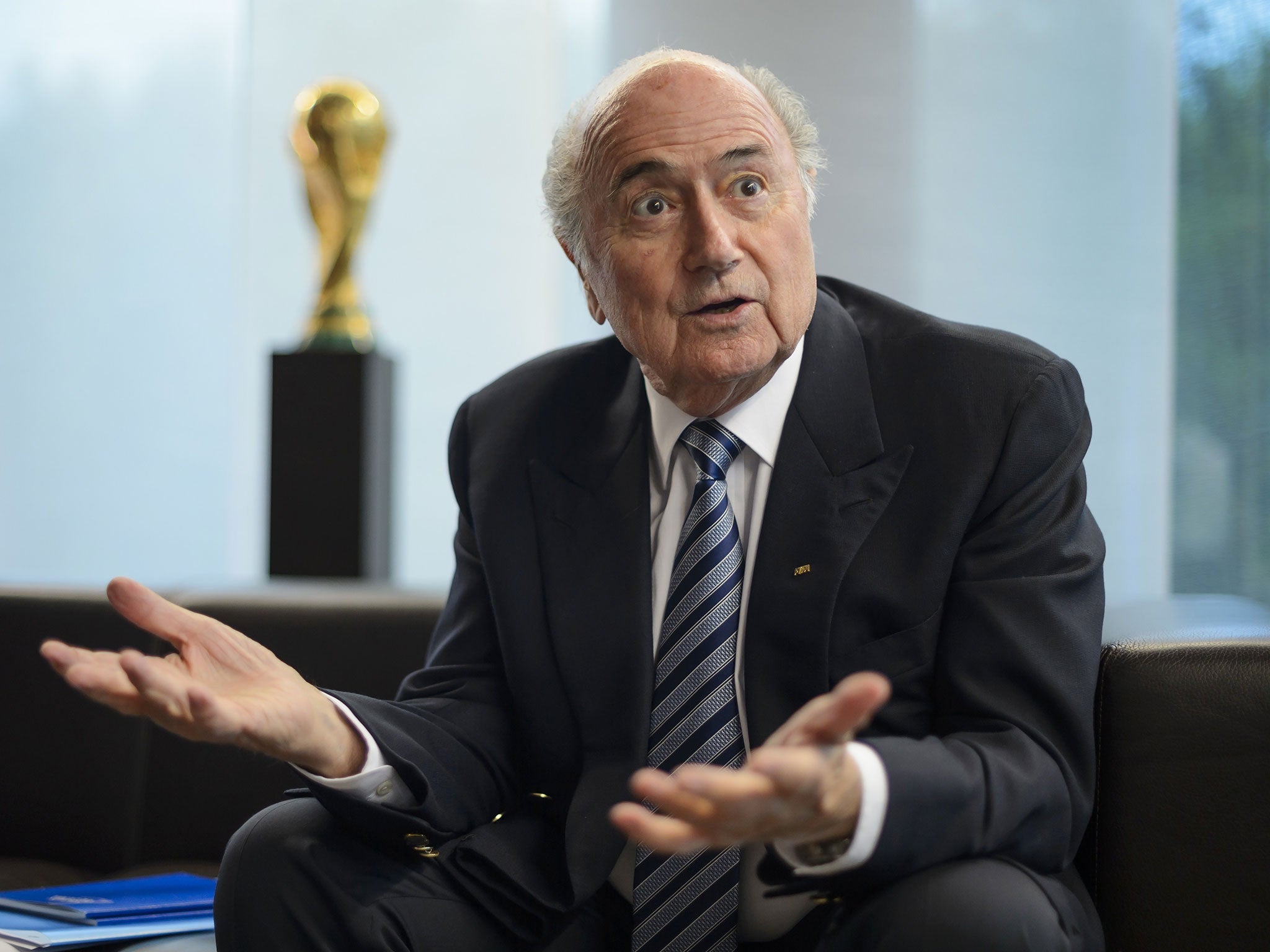 Fifa president Sepp Blatter